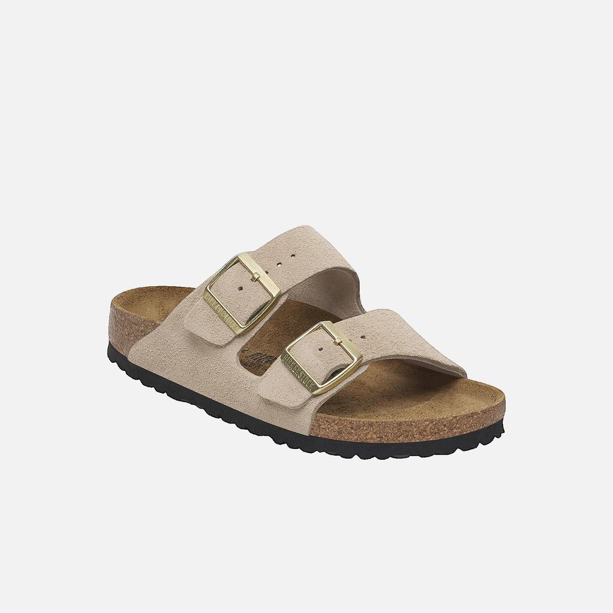 Arizona flat sandals BIRKENSTOCK Brown