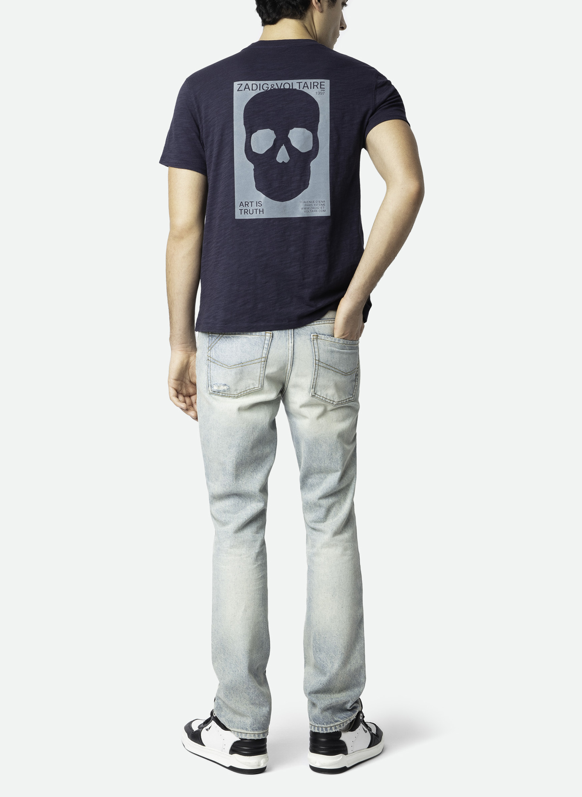 Cotton-blend straight jeans ZADIG&VOLTAIRE Blue