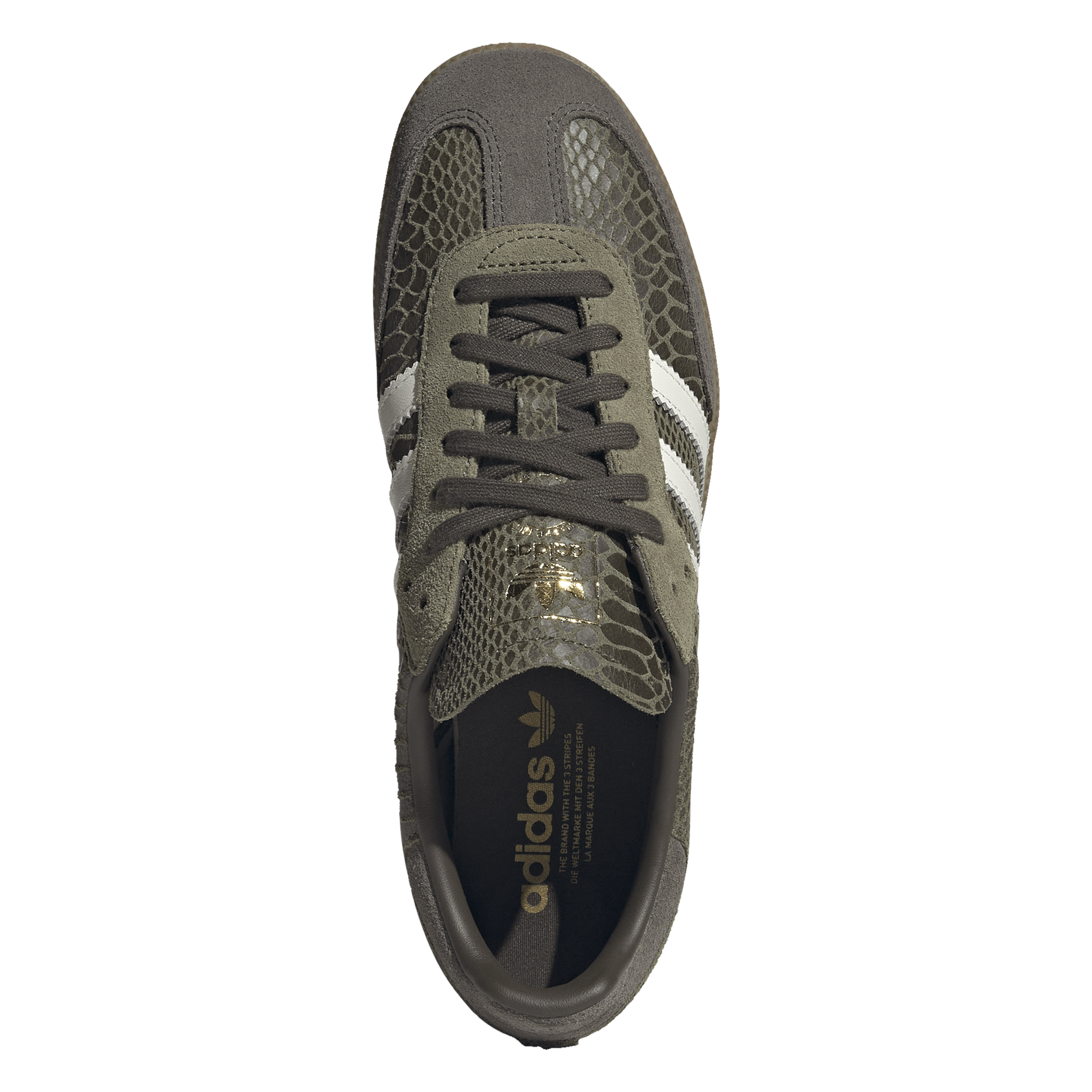 Lage krokodillen sneakers ADIDAS Groen