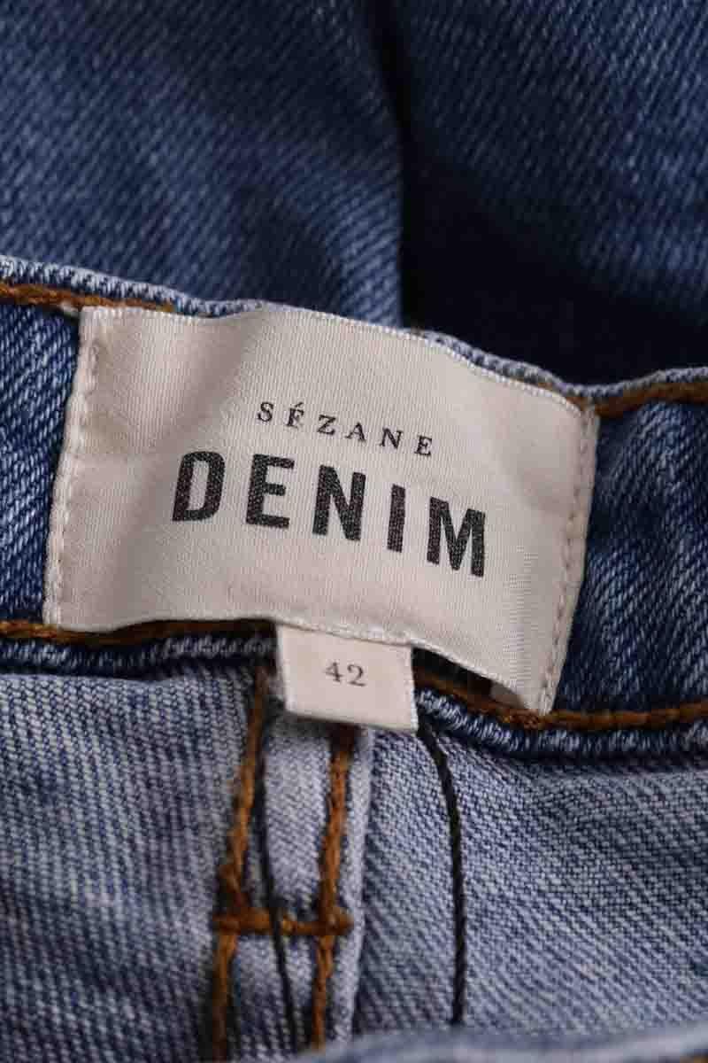 Boyfriend jeans SEZANE - Seconde main Blue