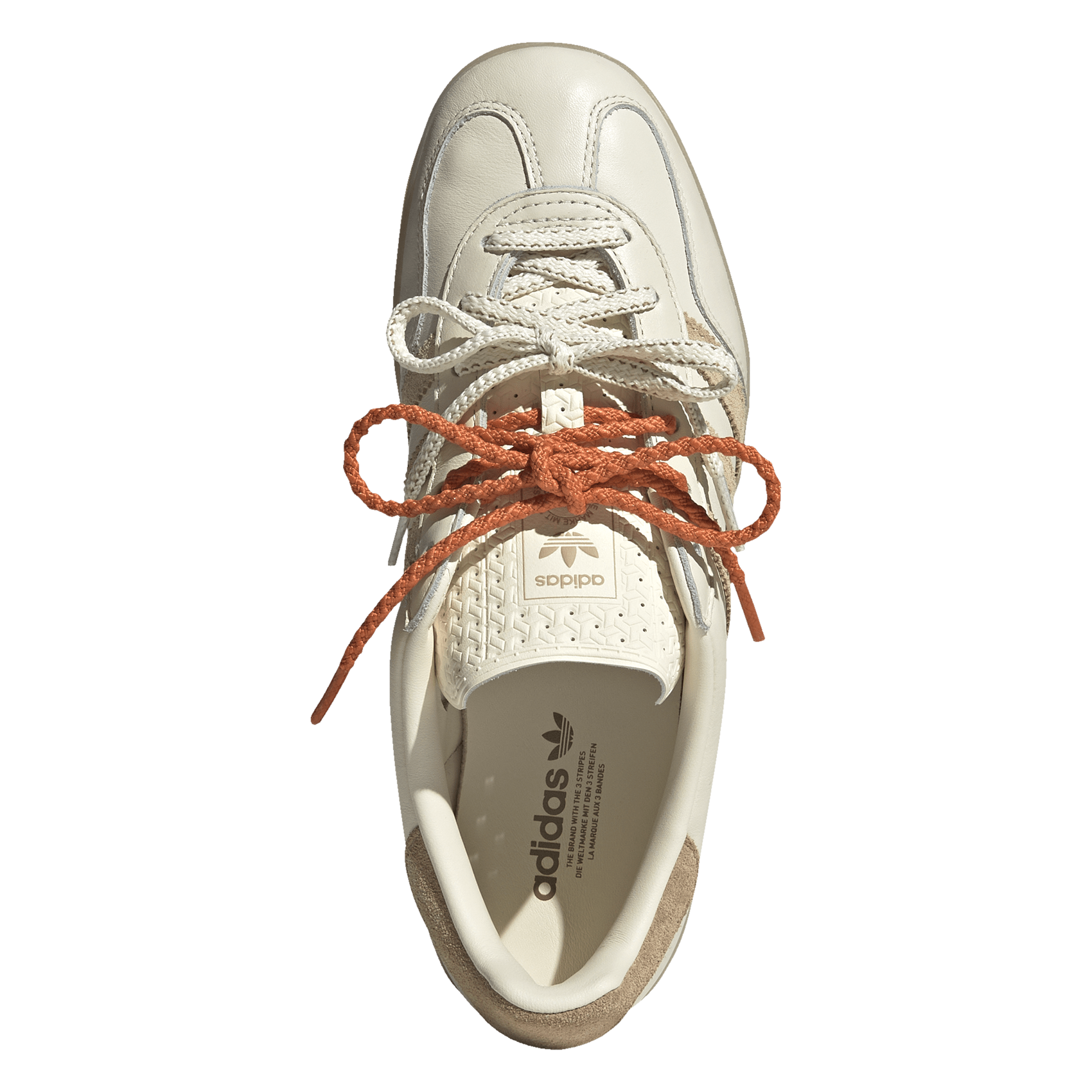 Niedrige Schnürsneaker ADIDAS Weiss