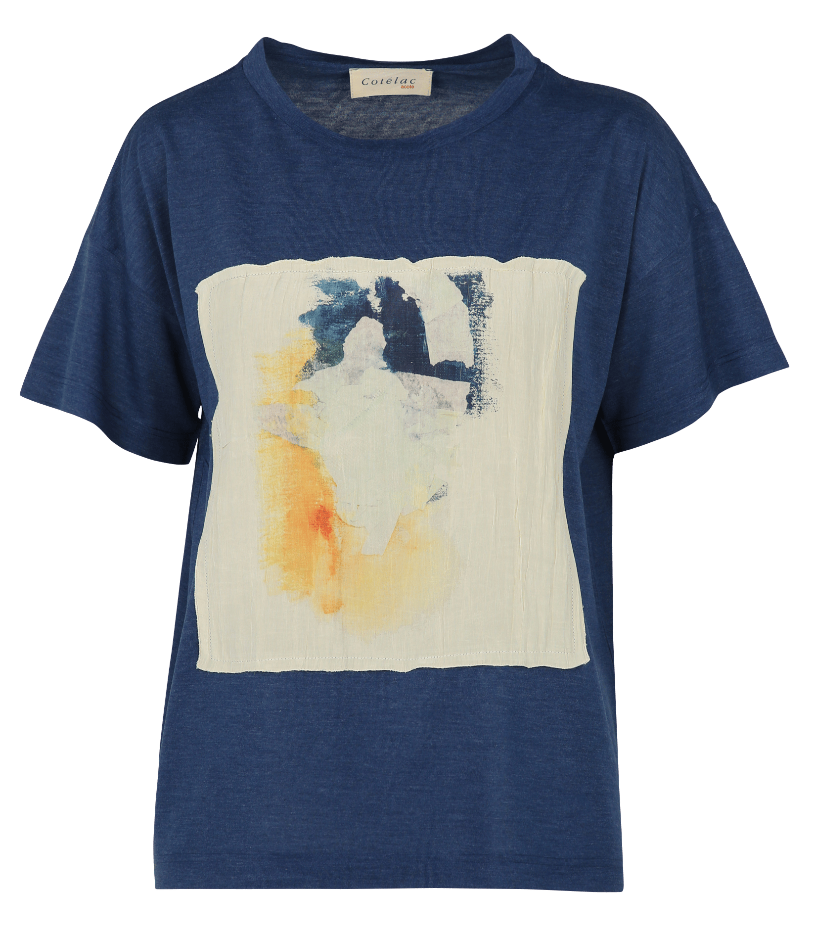 Printed fluid T-shirt COTELAC ACOTE