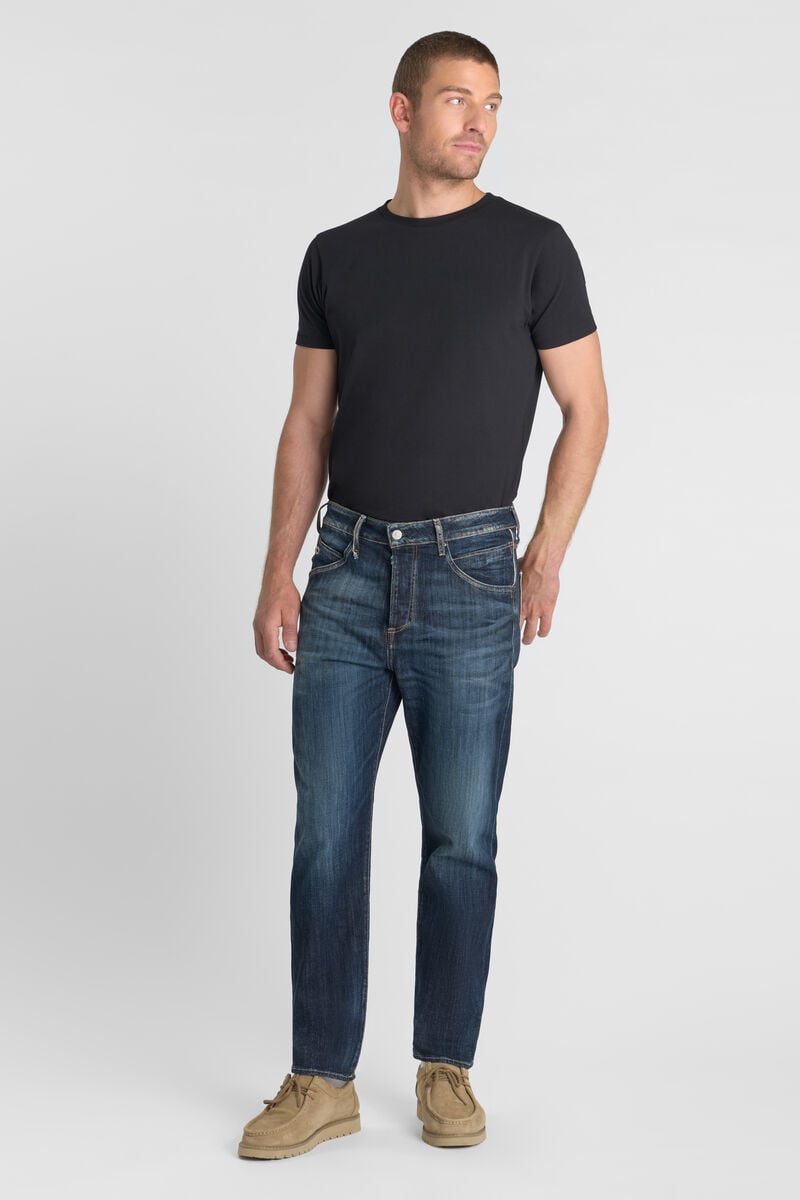 Loose jeans, wide, length 34 LE TEMPS DES CERISES Blue