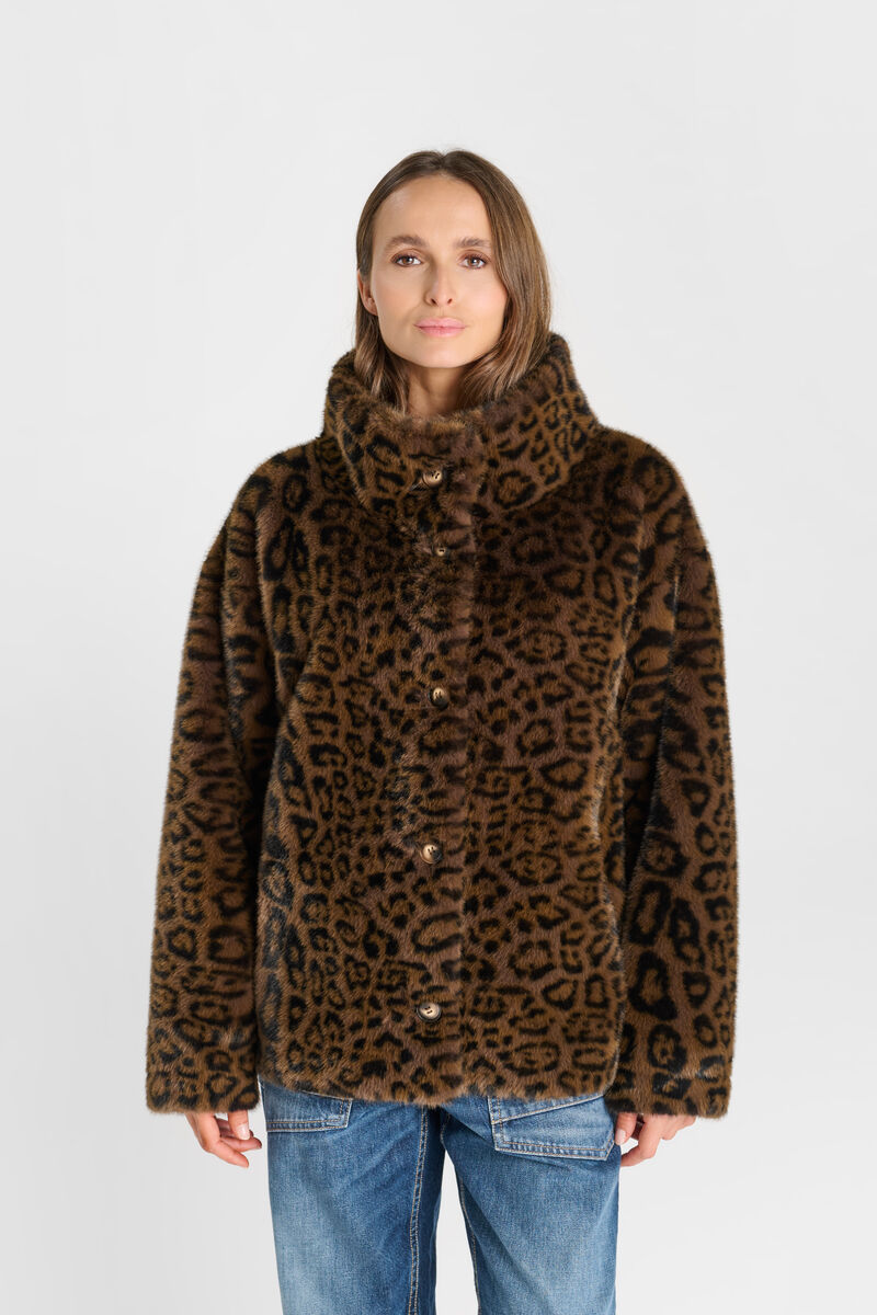 Manel jacket LE TEMPS DES CERISES Brown