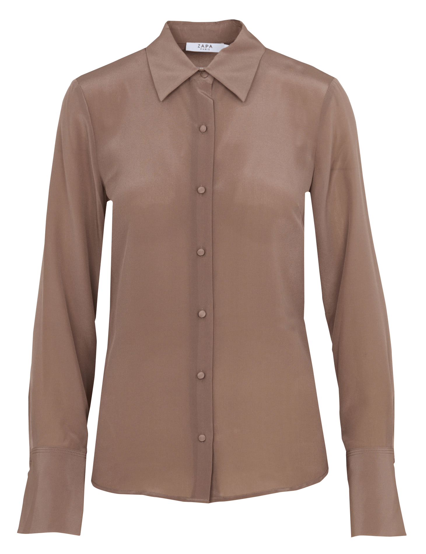 Rechte zijden blouse ZAPA Grijs