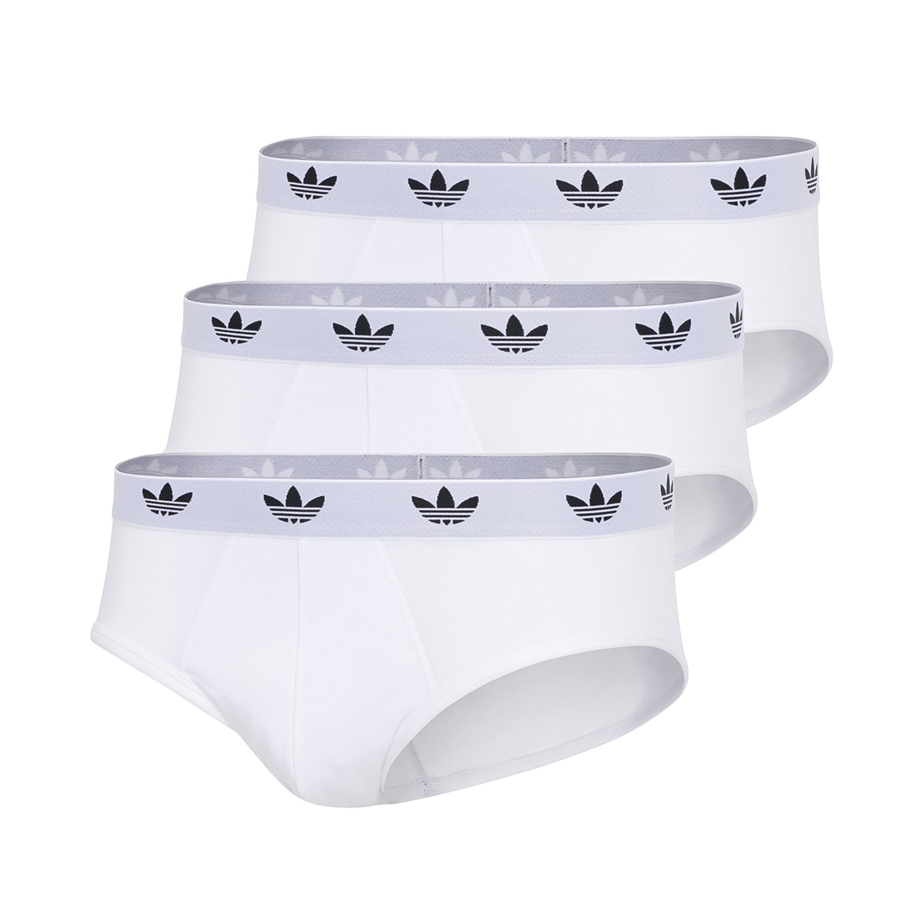 Pack of 3 men's comfort flex cotton briefs by adidas Originals ADIDAS UNDERWEAR