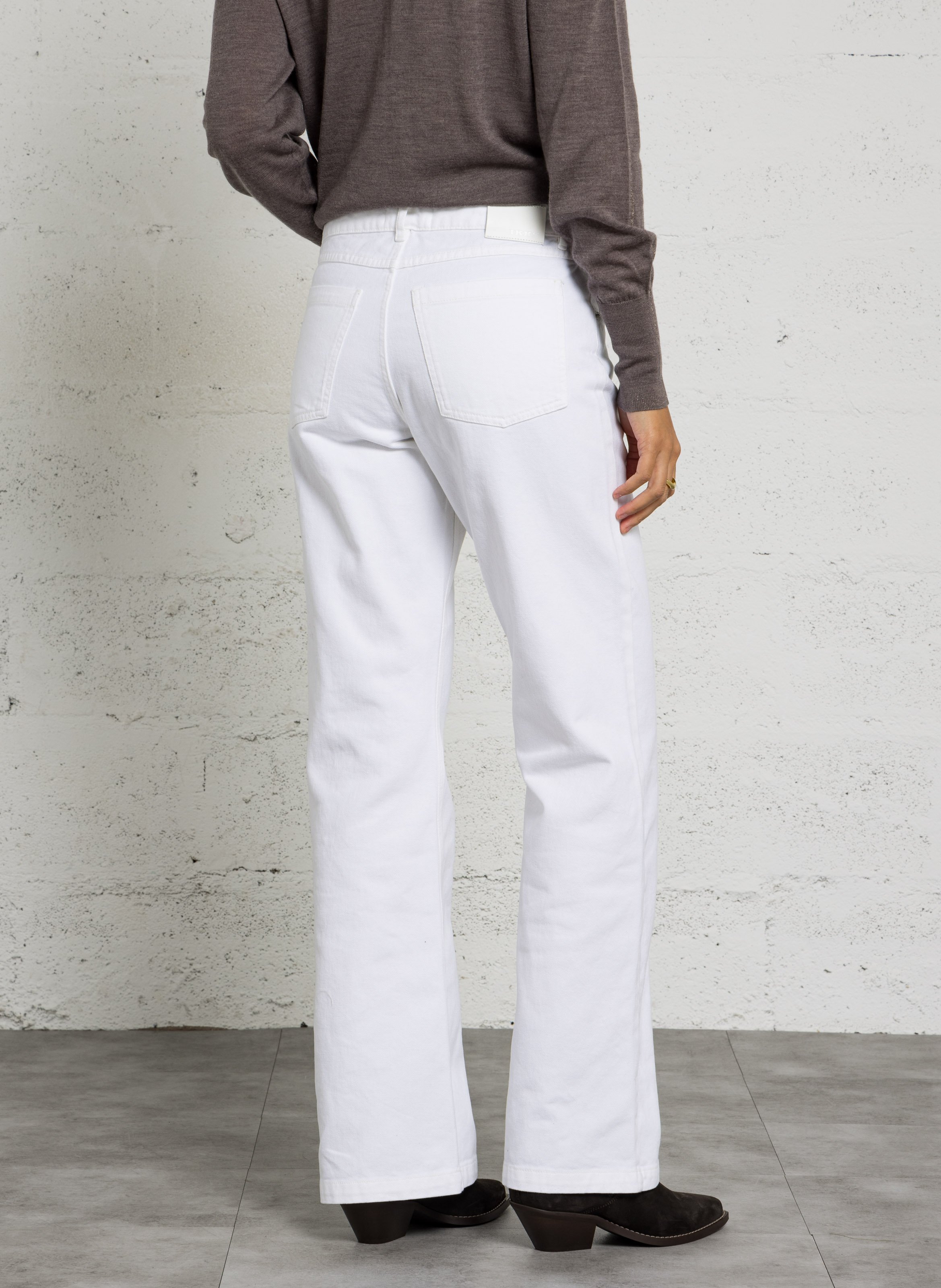Slim-fit jeans IKKS White