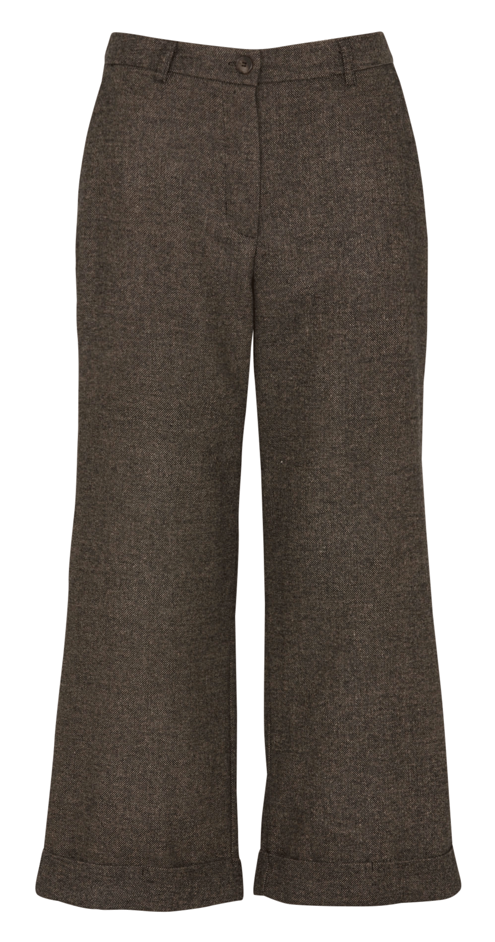 Pantalon droit LA FEE MARABOUTEE Marron