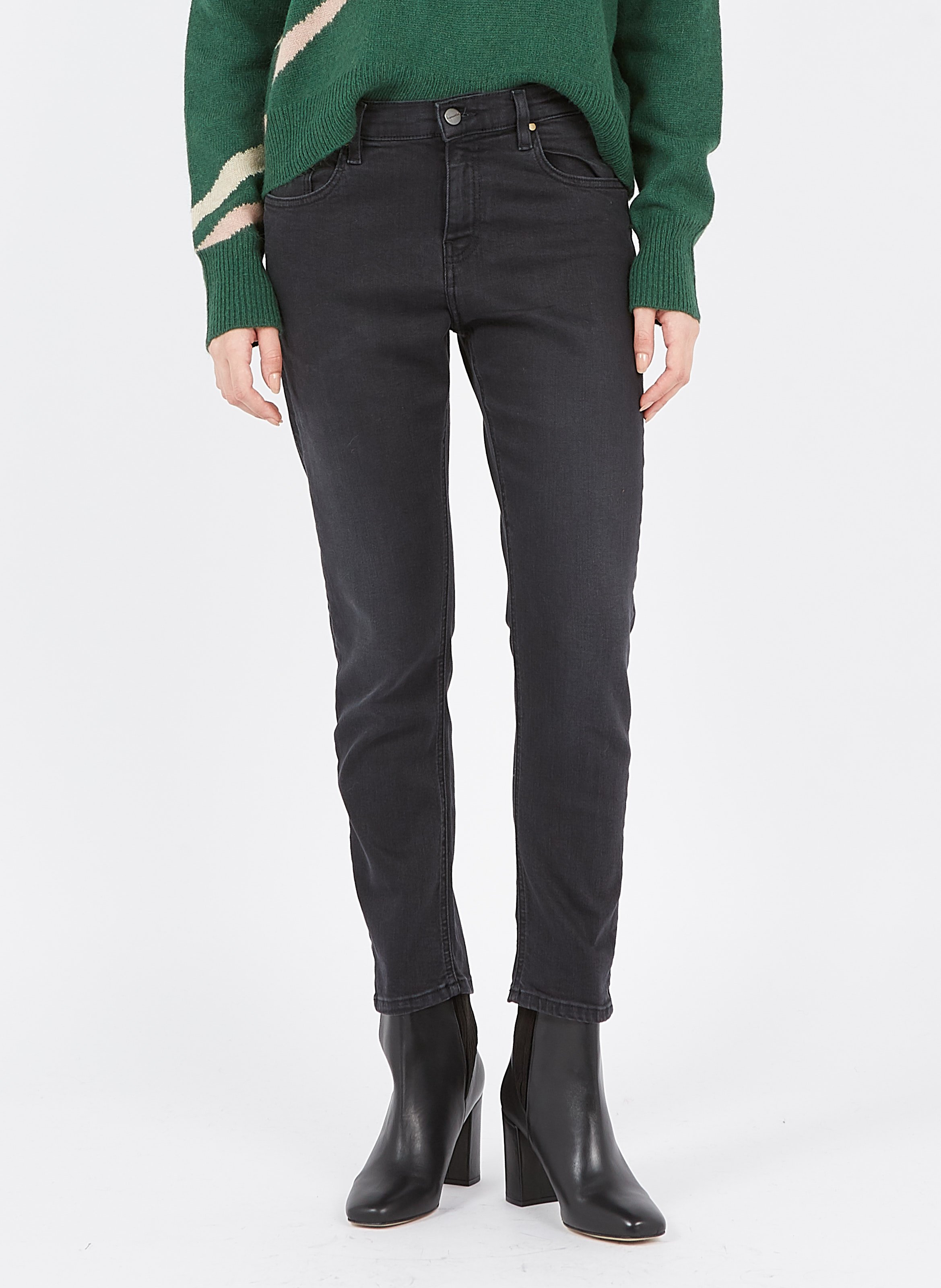 Rechte 5-pocketjeans ACQUAVERDE Zwart