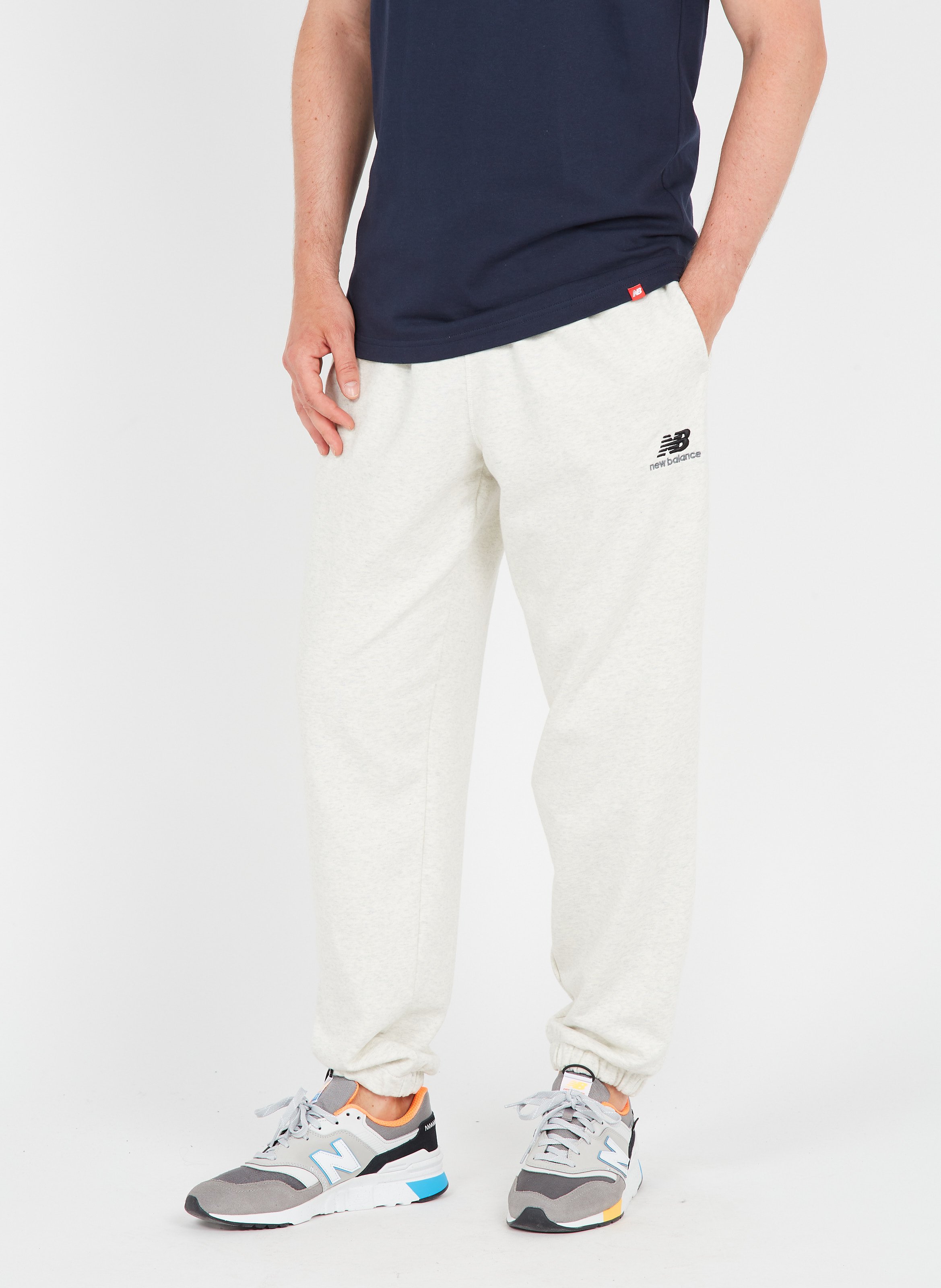 Joggingbroek White New Balance - Heren | Place des Tendances