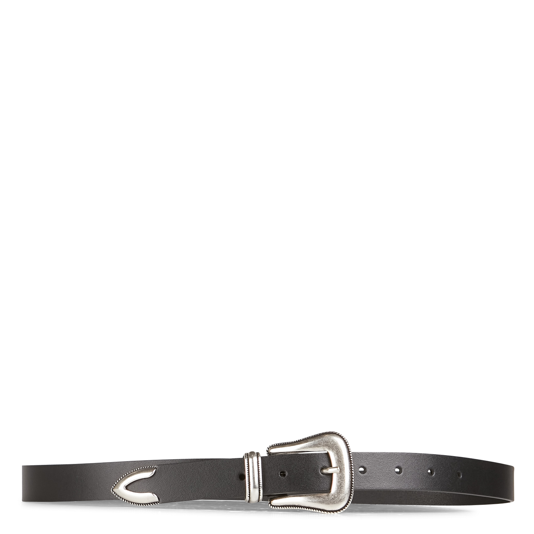 Leather belt SAISON 1865 Black