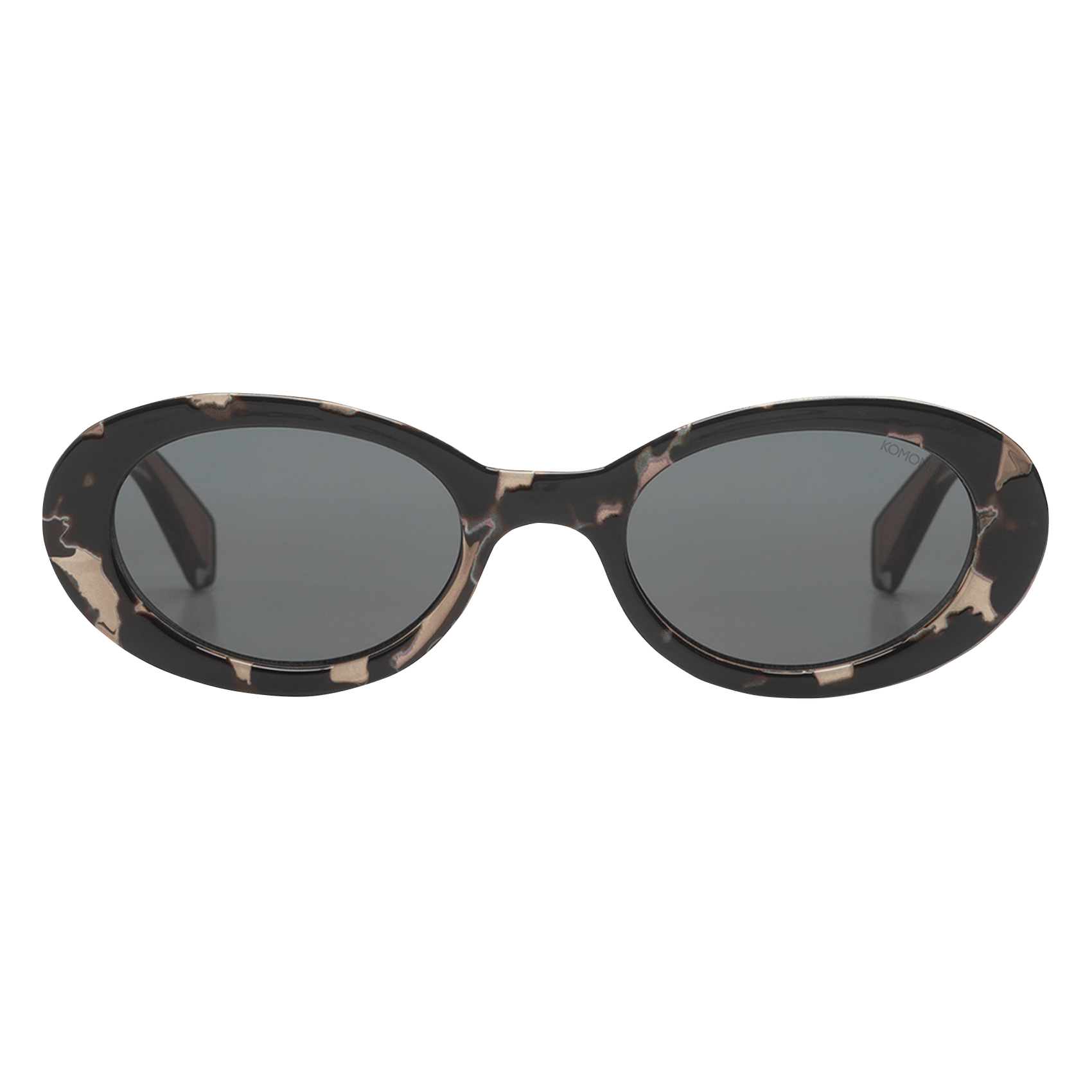 Oval sunglasses BlackKOMONO