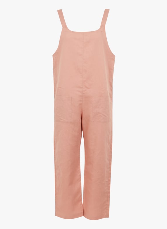 Linen-blend maternity jumpsuit 34