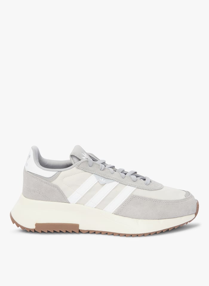 Lage leren sneakers Grijs