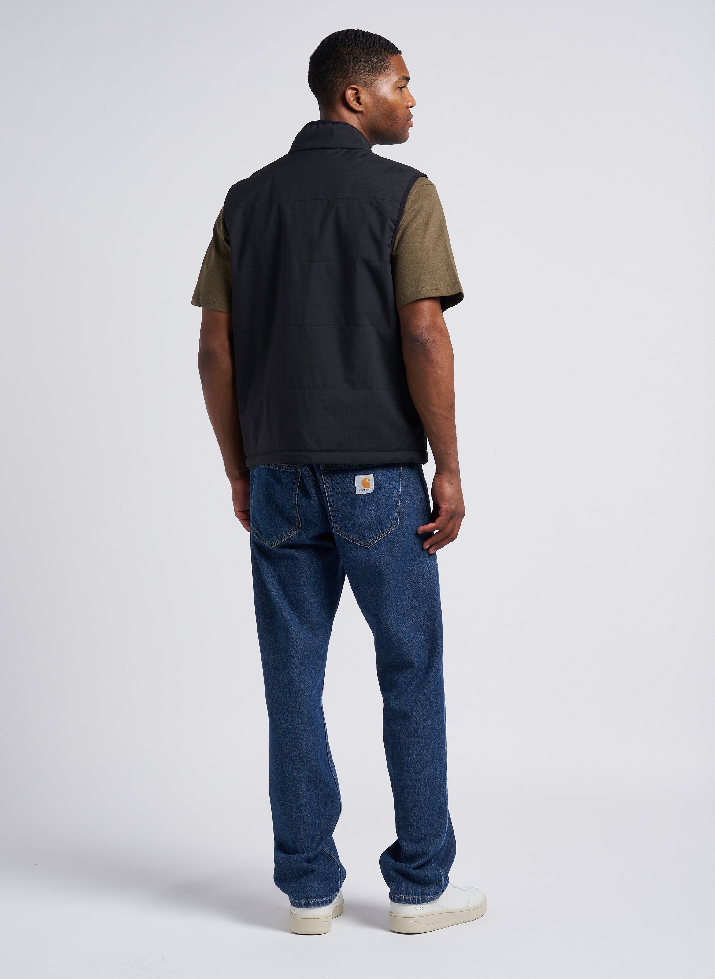 Rundhals-T-Shirt aus Bio-Baumwolle, Regular Fit KNOWLEDGE COTTON APPAREL Khaki