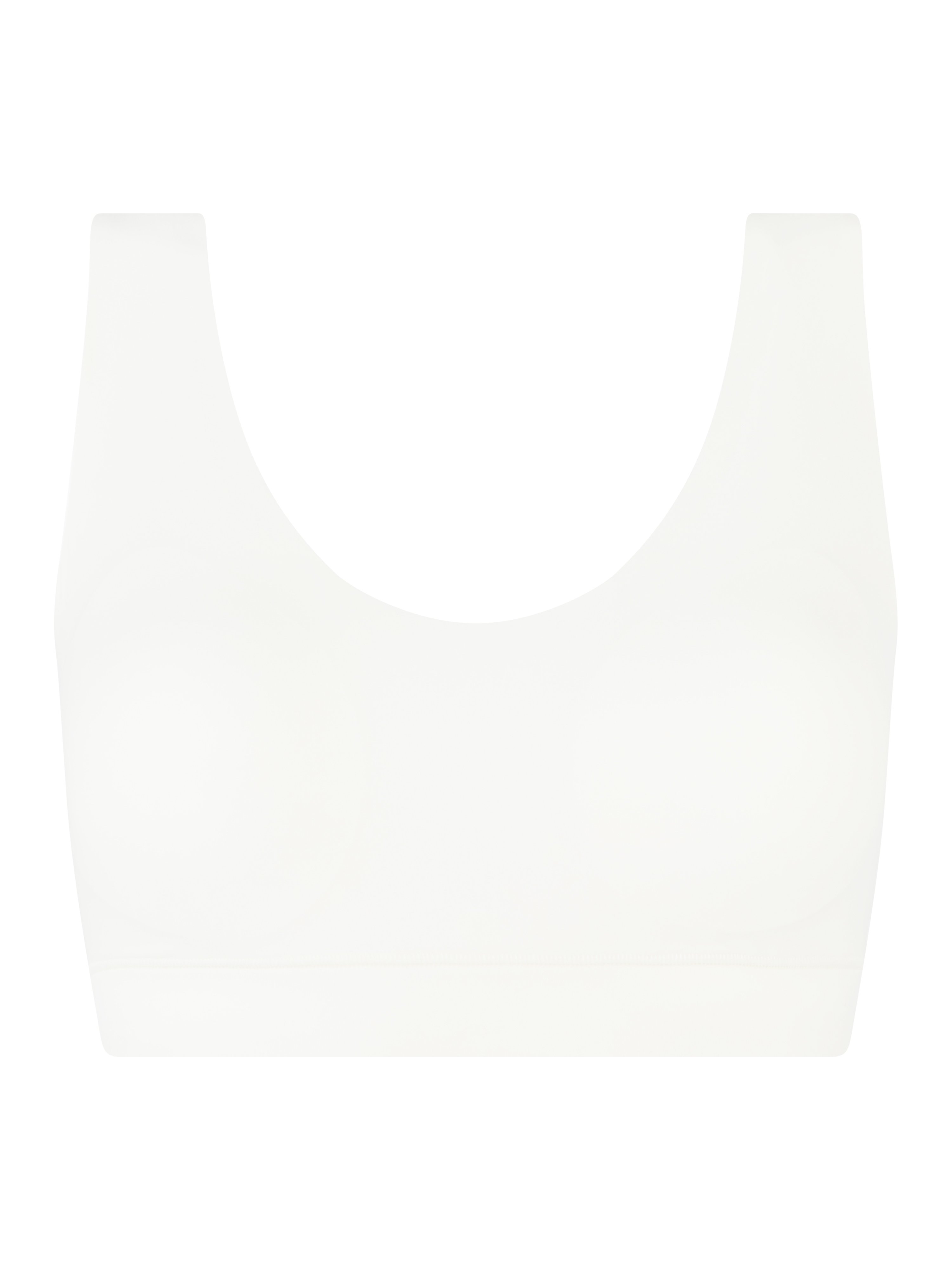 Crop top with cups CHANTELLE Beige