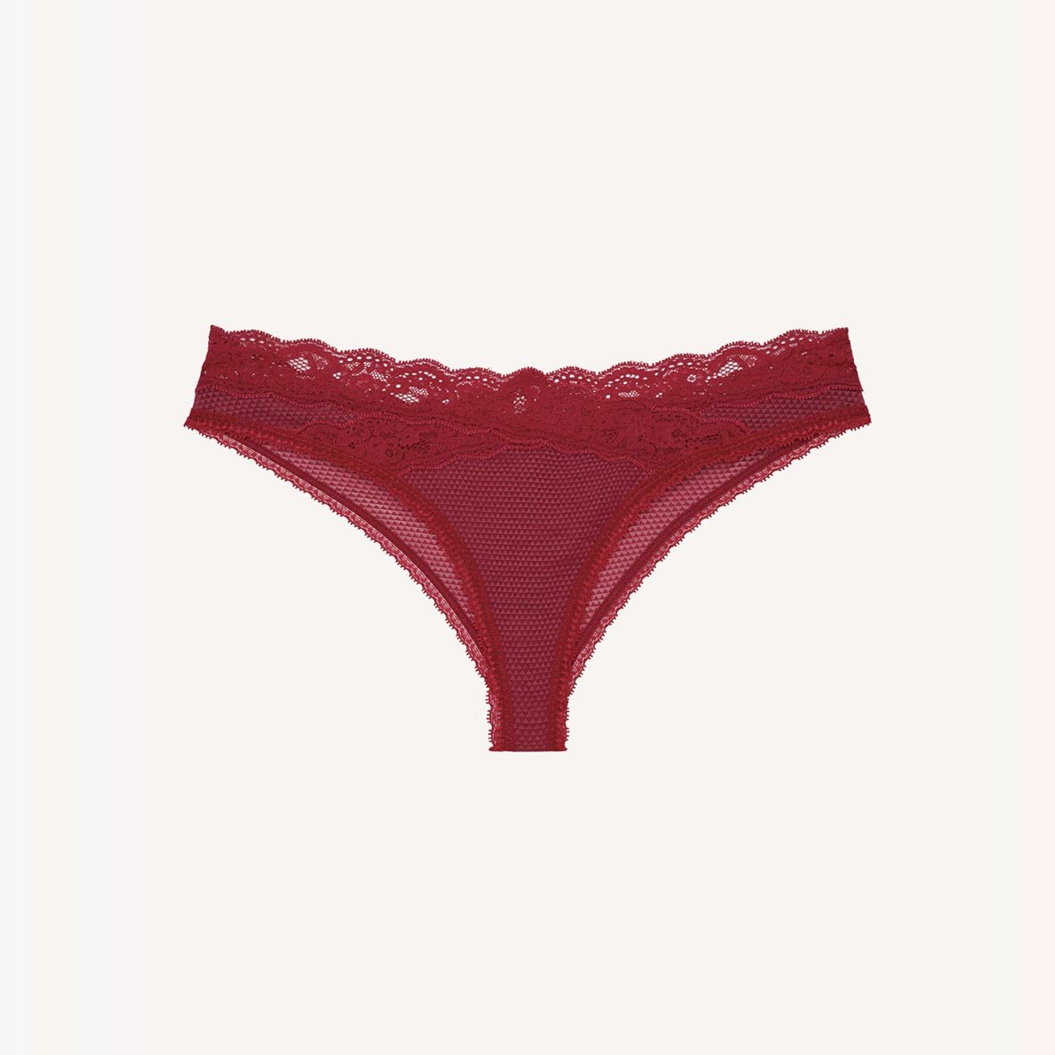 Cotton tanga PASSIONATA Red