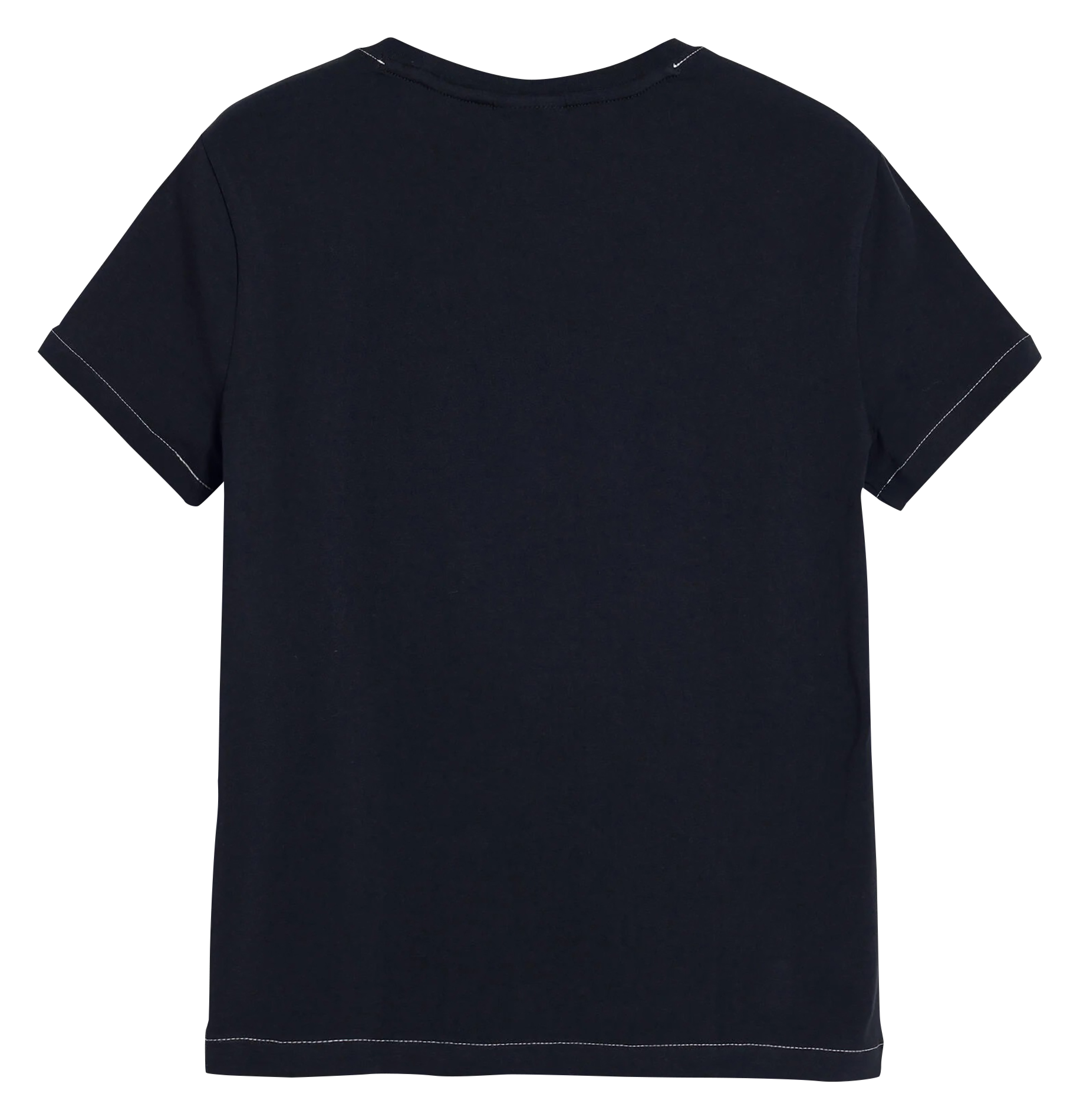 Tee-shirt droit en coton mélangé imprimé DESIGUAL Noir