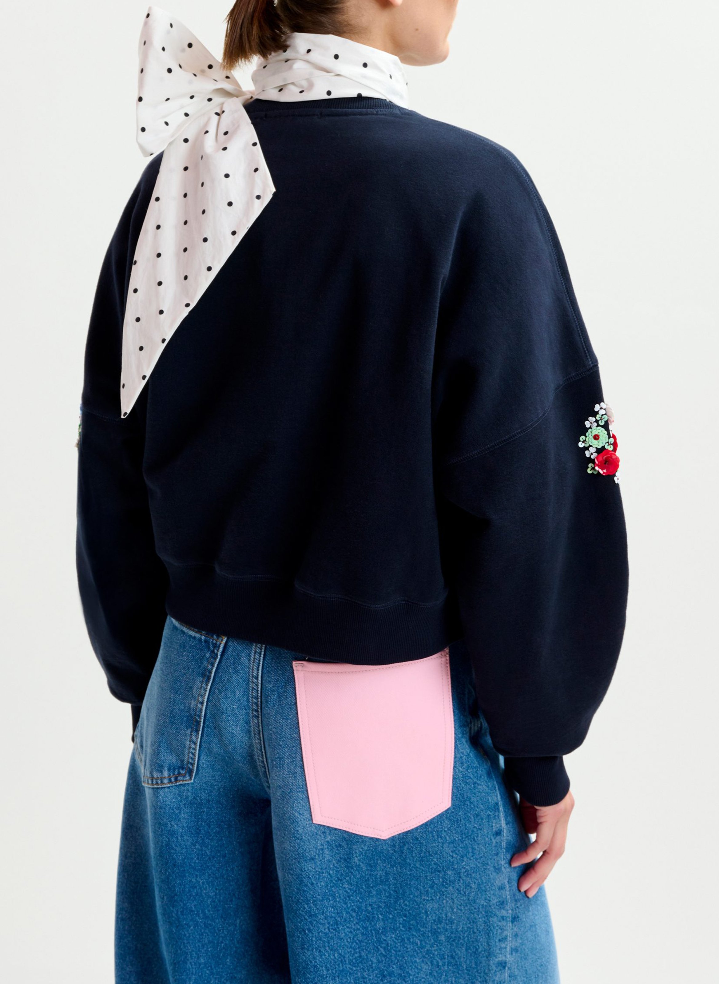 Sweat col rond en coton ESSENTIEL ANTWERP Bleu