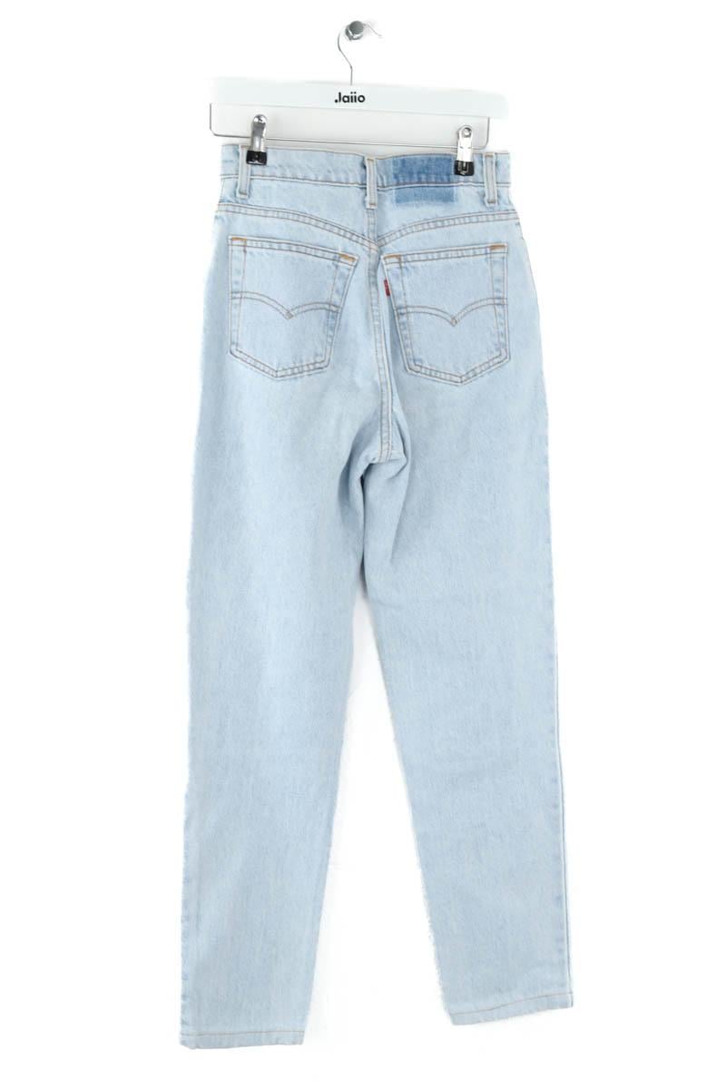 Cotton skinny jeans LEVI'S - Seconde main Blue