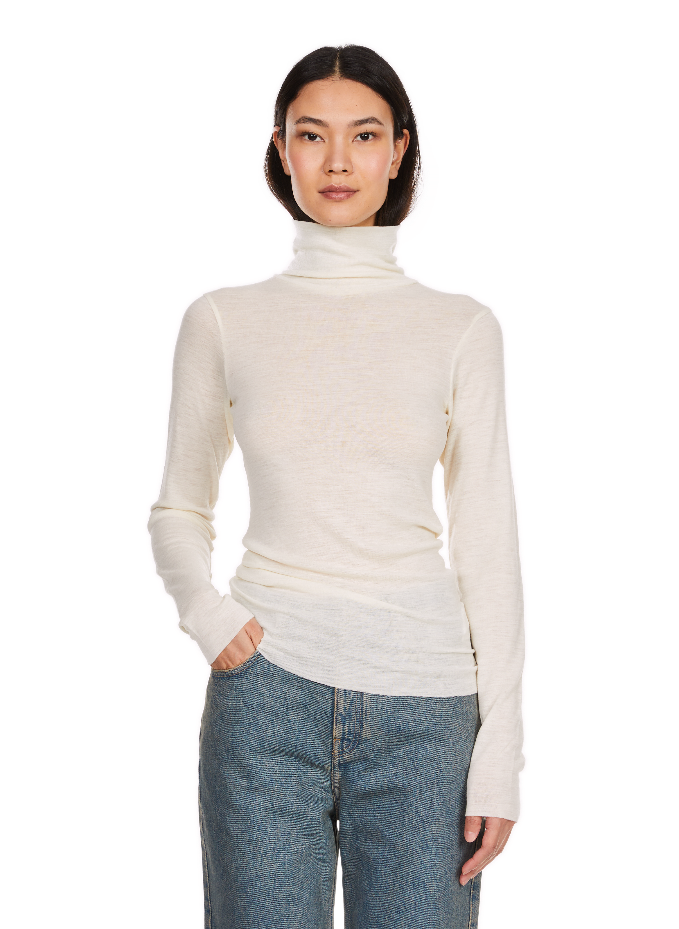 Sous-pull col roulé en laine SAISON 1865