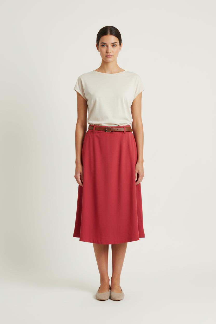 Short & midi skirt STELLA FOREST - SECONDE MAIN Red