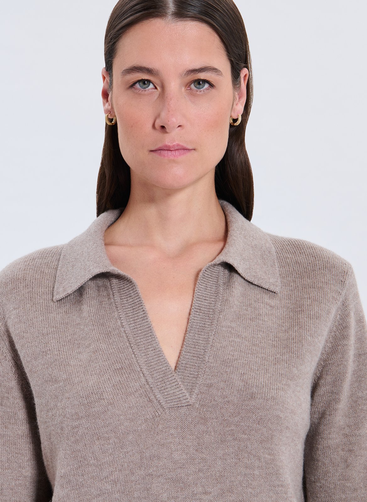 Pull oversize en laine ZAPA Beige