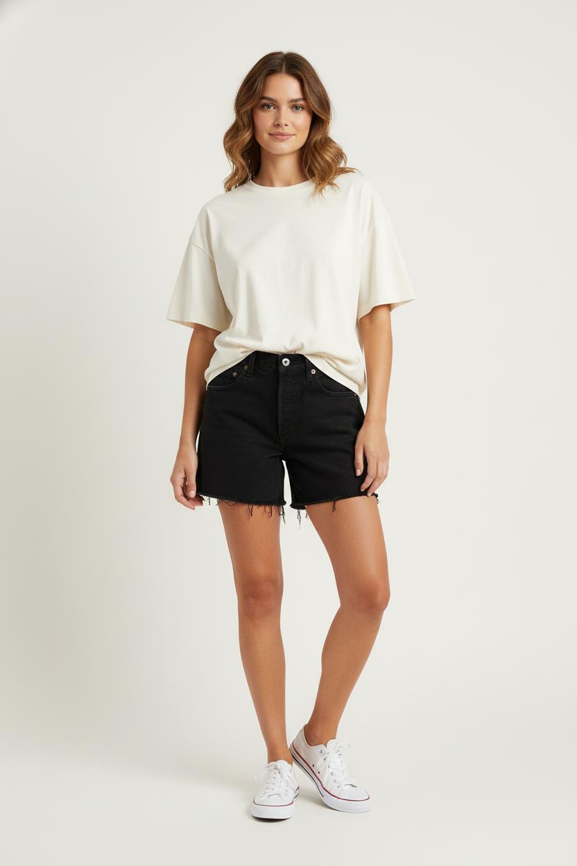 Shorts LEVI'S - Seconde main Black