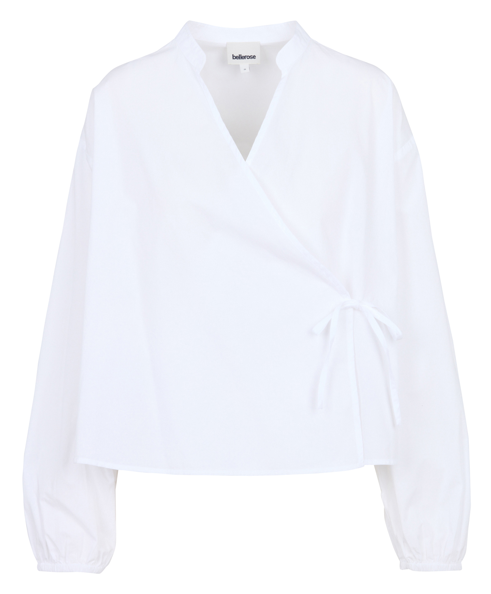 Cotton wrap shirt BELLEROSE White