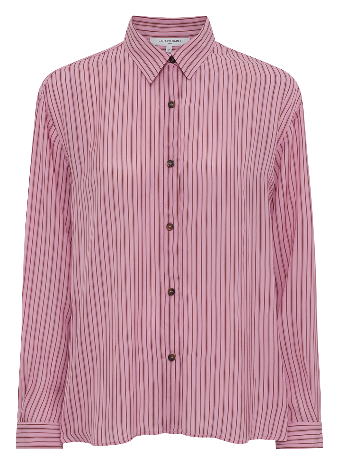 Gerades Hemd, gestreift GERARD DAREL