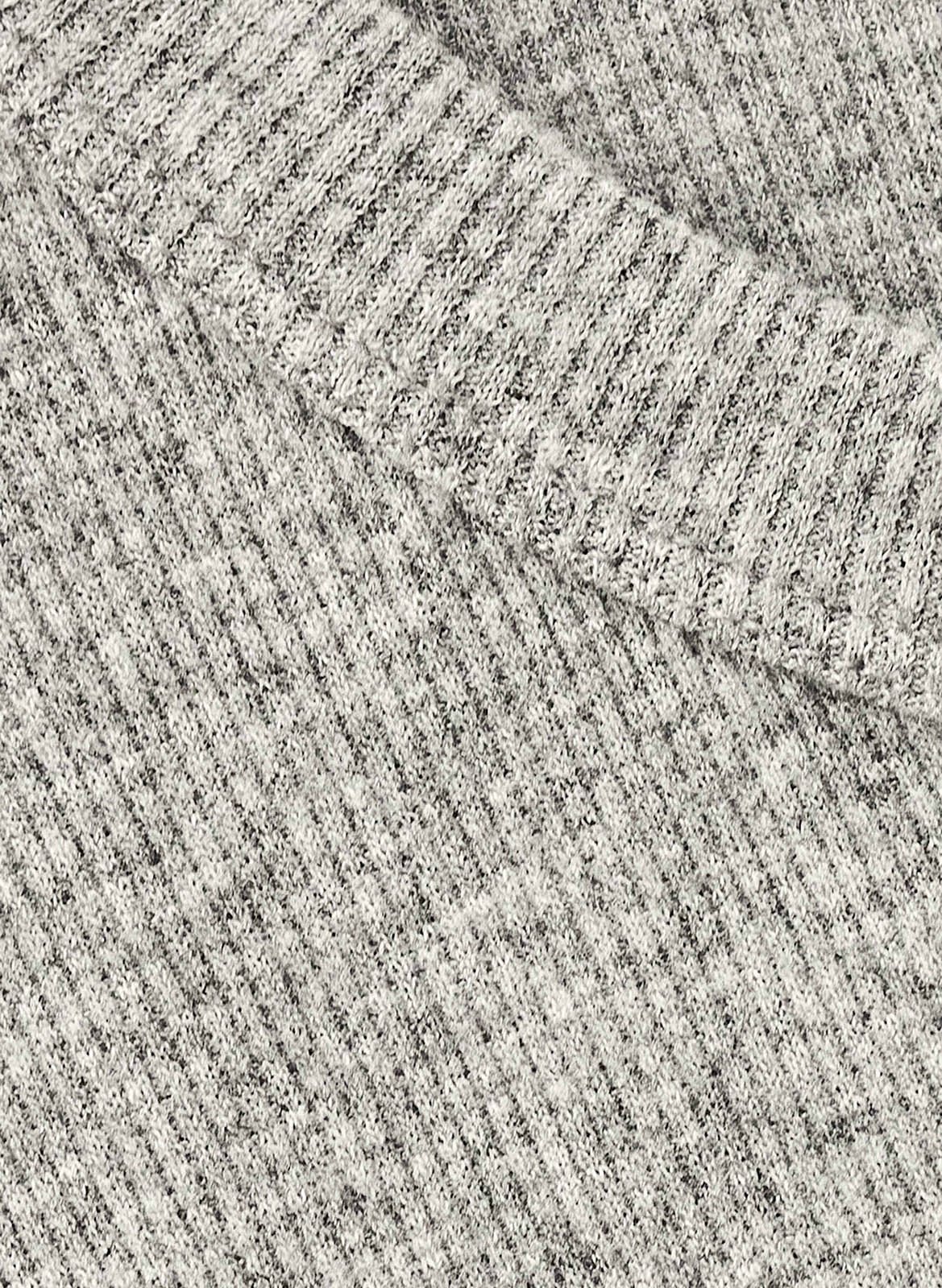 Straight ribbed round neck T-shirt BA&SH Black