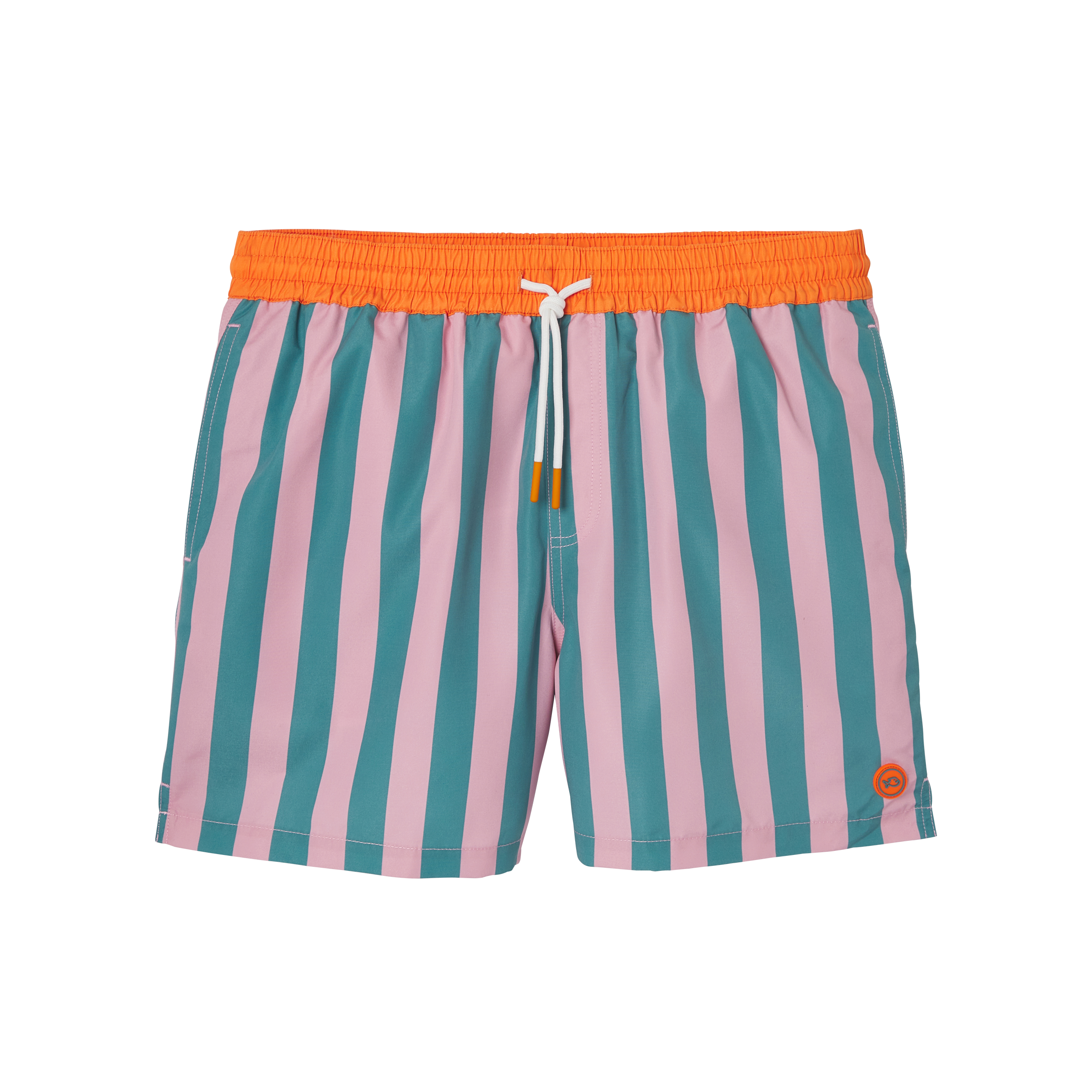 Recycled polyester swim shorts BILLYBELT Pink