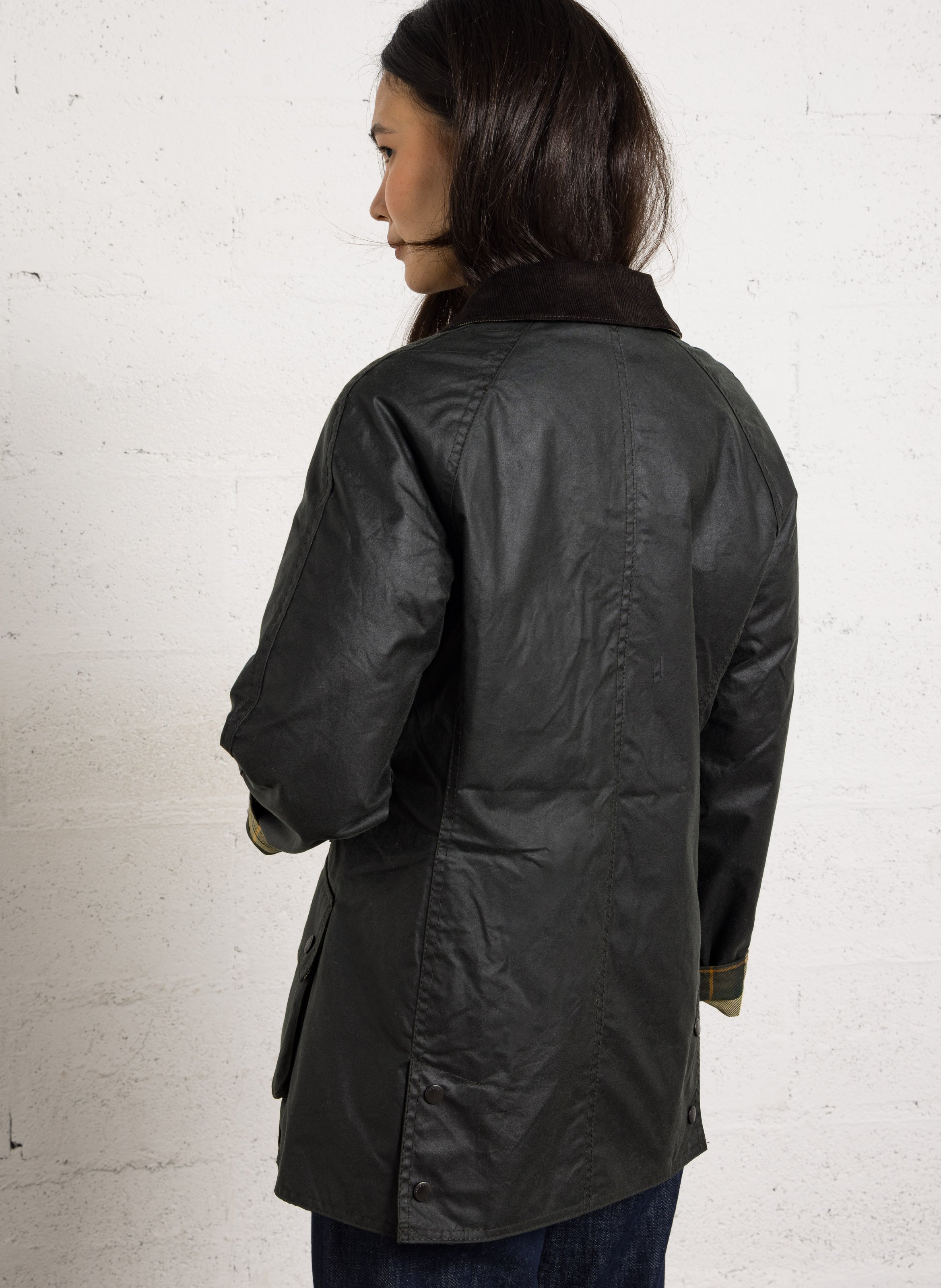 Jack met klassieke kraag BARBOUR Groen