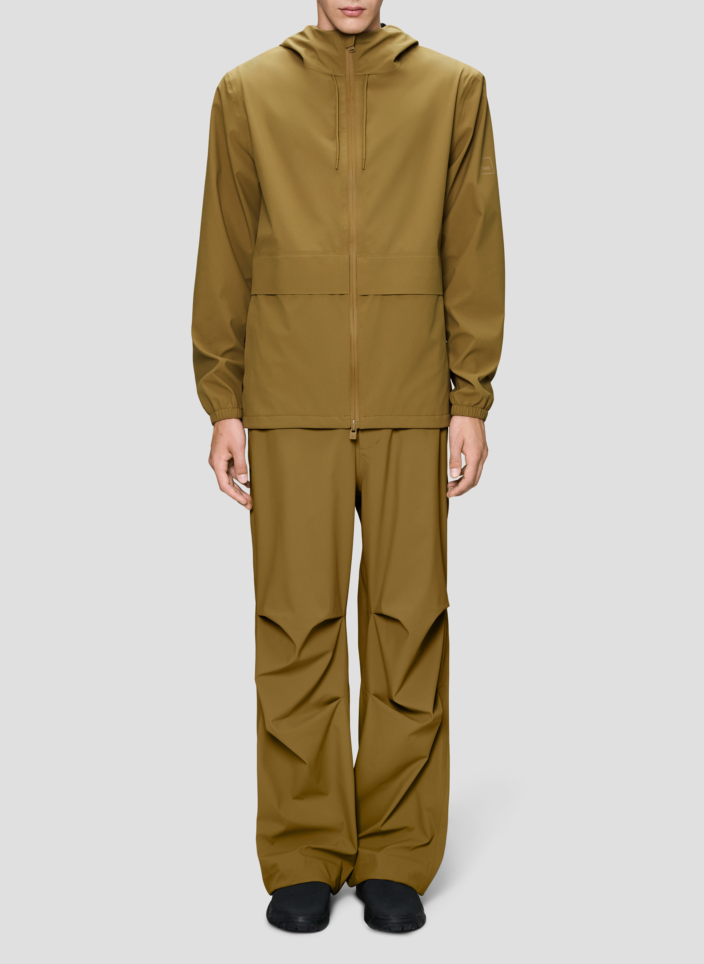 Waterdicht windjack Geel