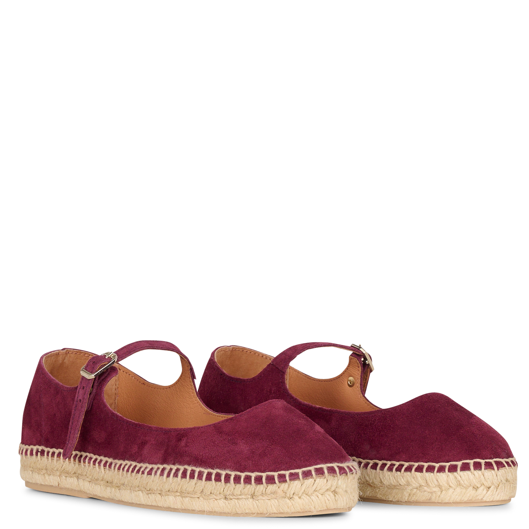 Espadrilles en cuir velours MELLOW YELLOW Violet