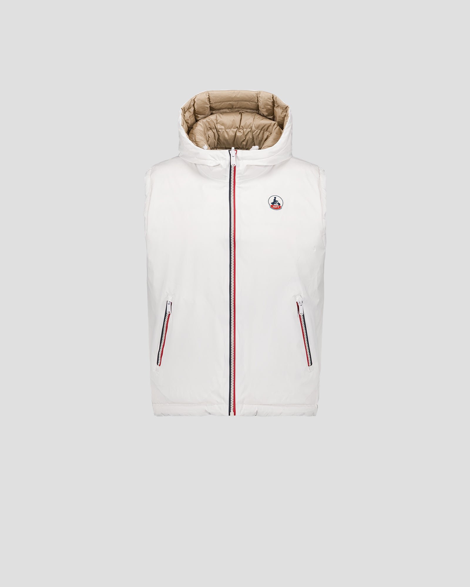 Doudoune sans manches réversible laren JOTT Blanc