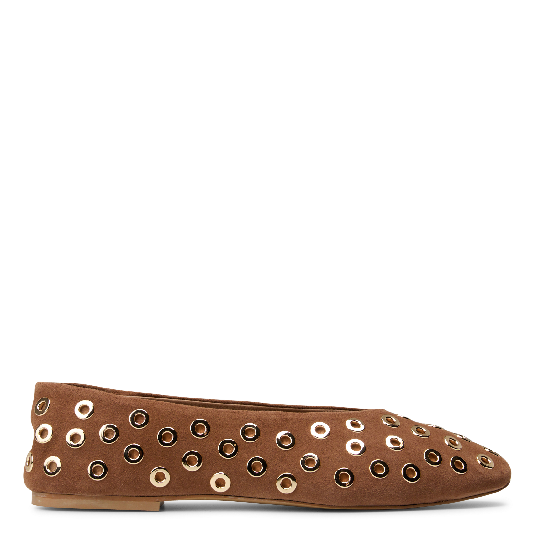 Ballerines en cuir BERENICE Marron