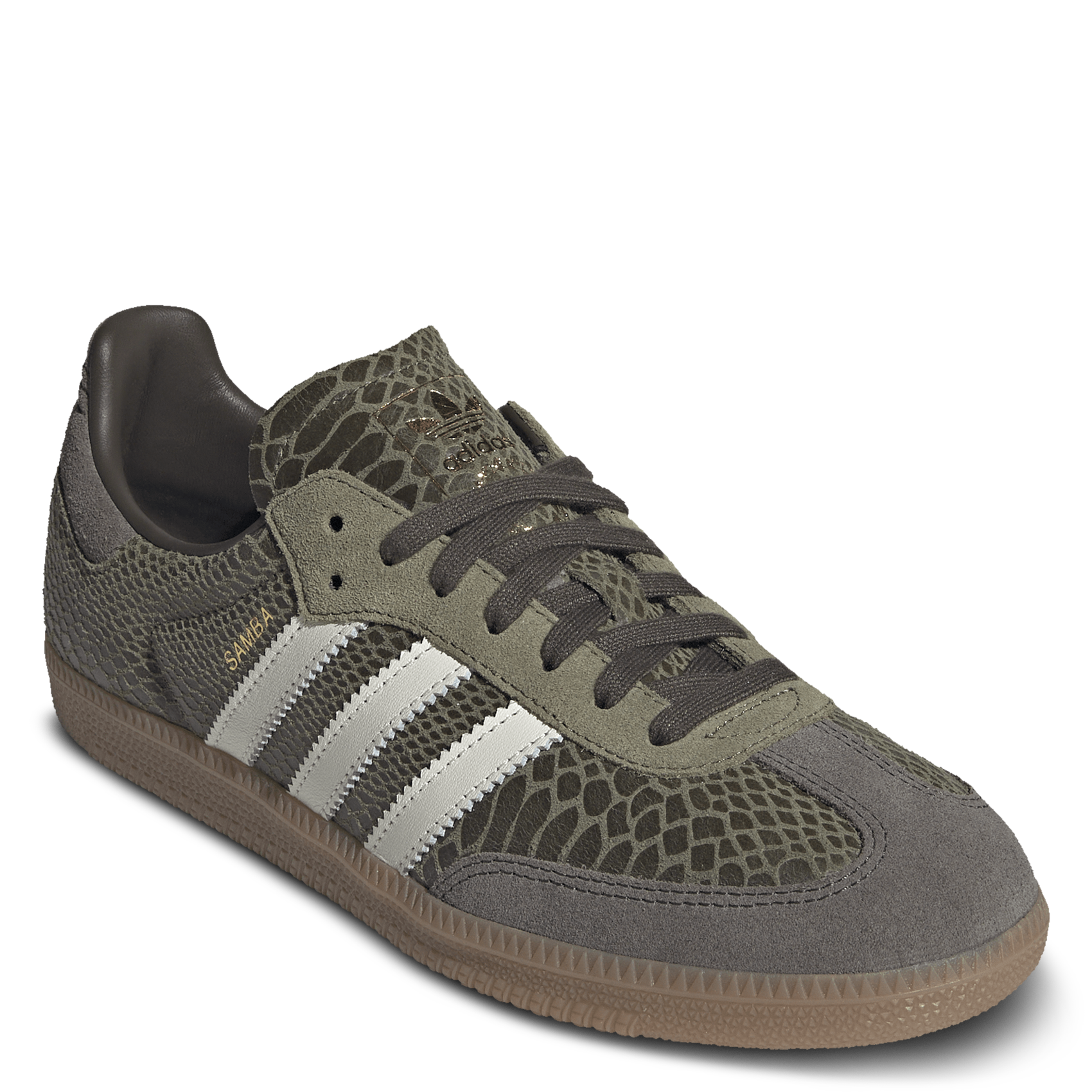 Lage krokodillen sneakers ADIDAS Groen