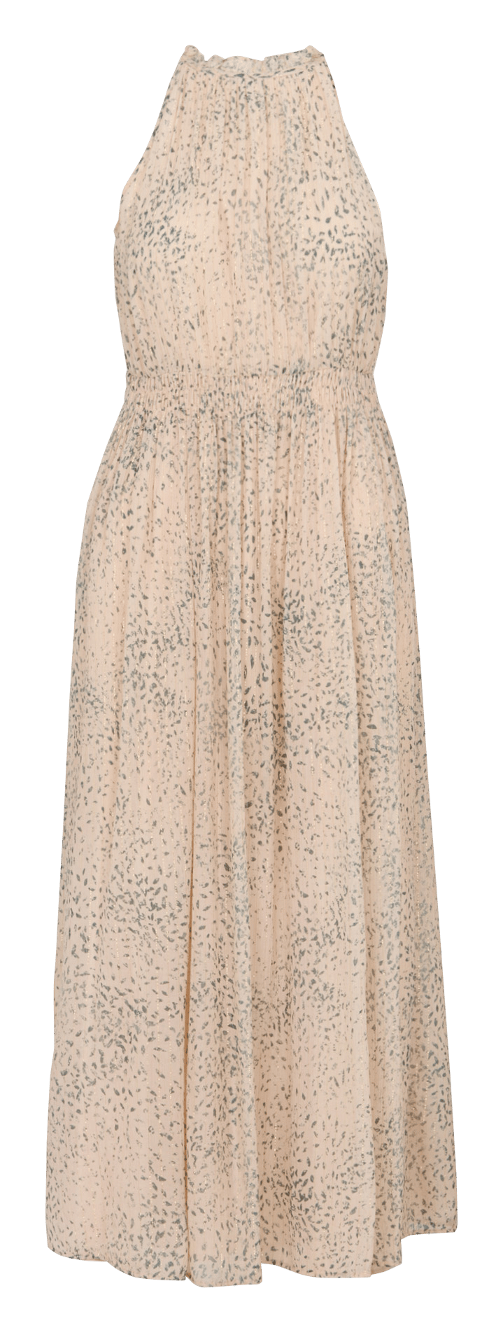 Straight sleeveless printed dress  MAISON 123 Blue