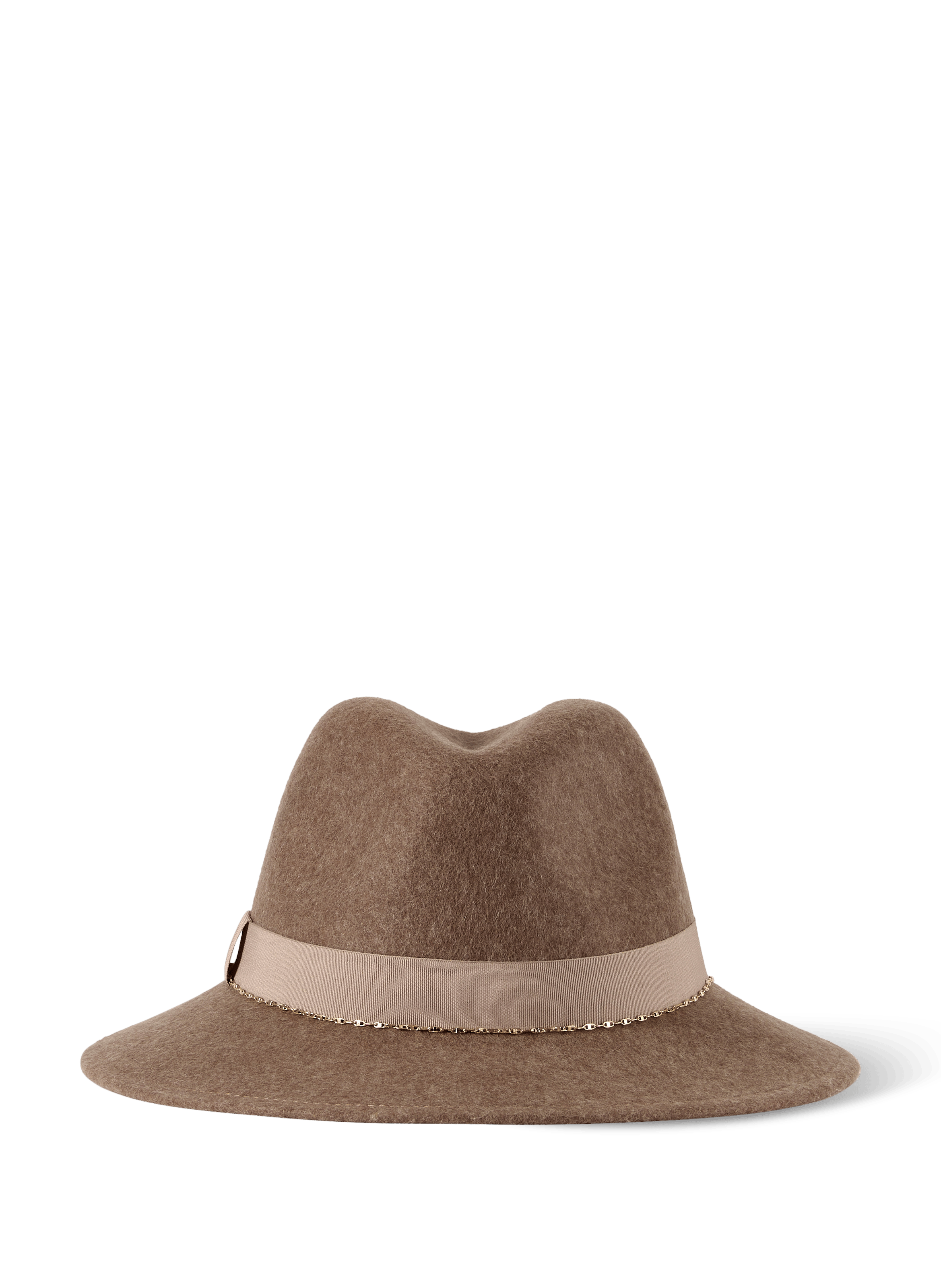 Flecked felt hat AU PRINTEMPS PARIS Brown