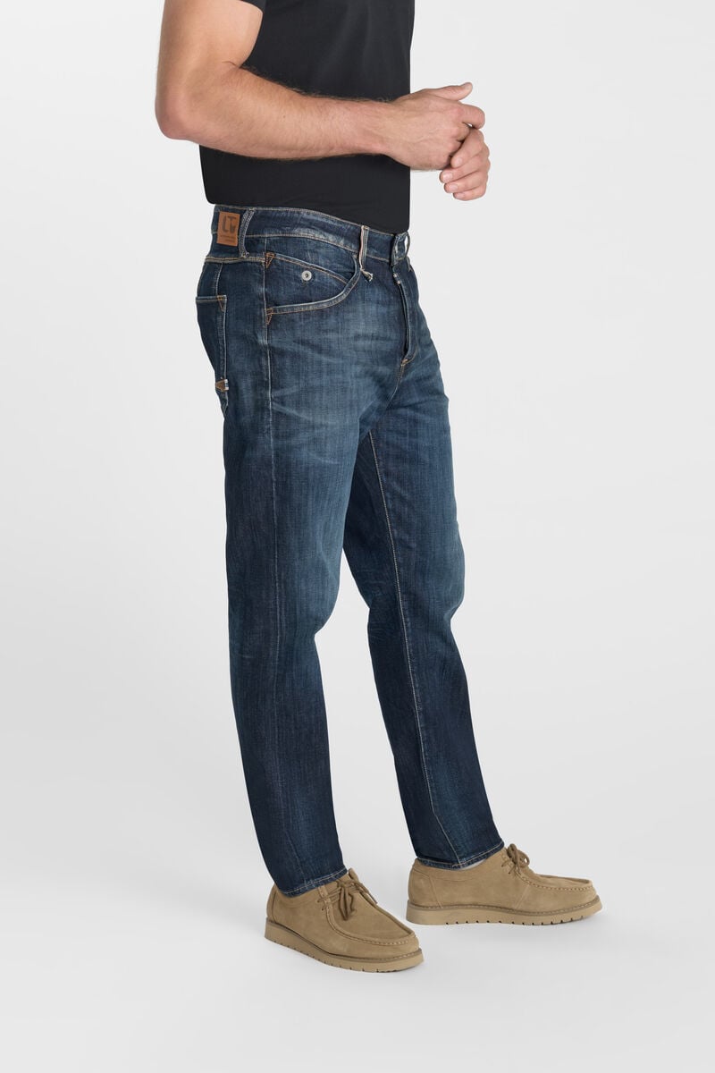 Loose jeans, wide, length 34 LE TEMPS DES CERISES Blue