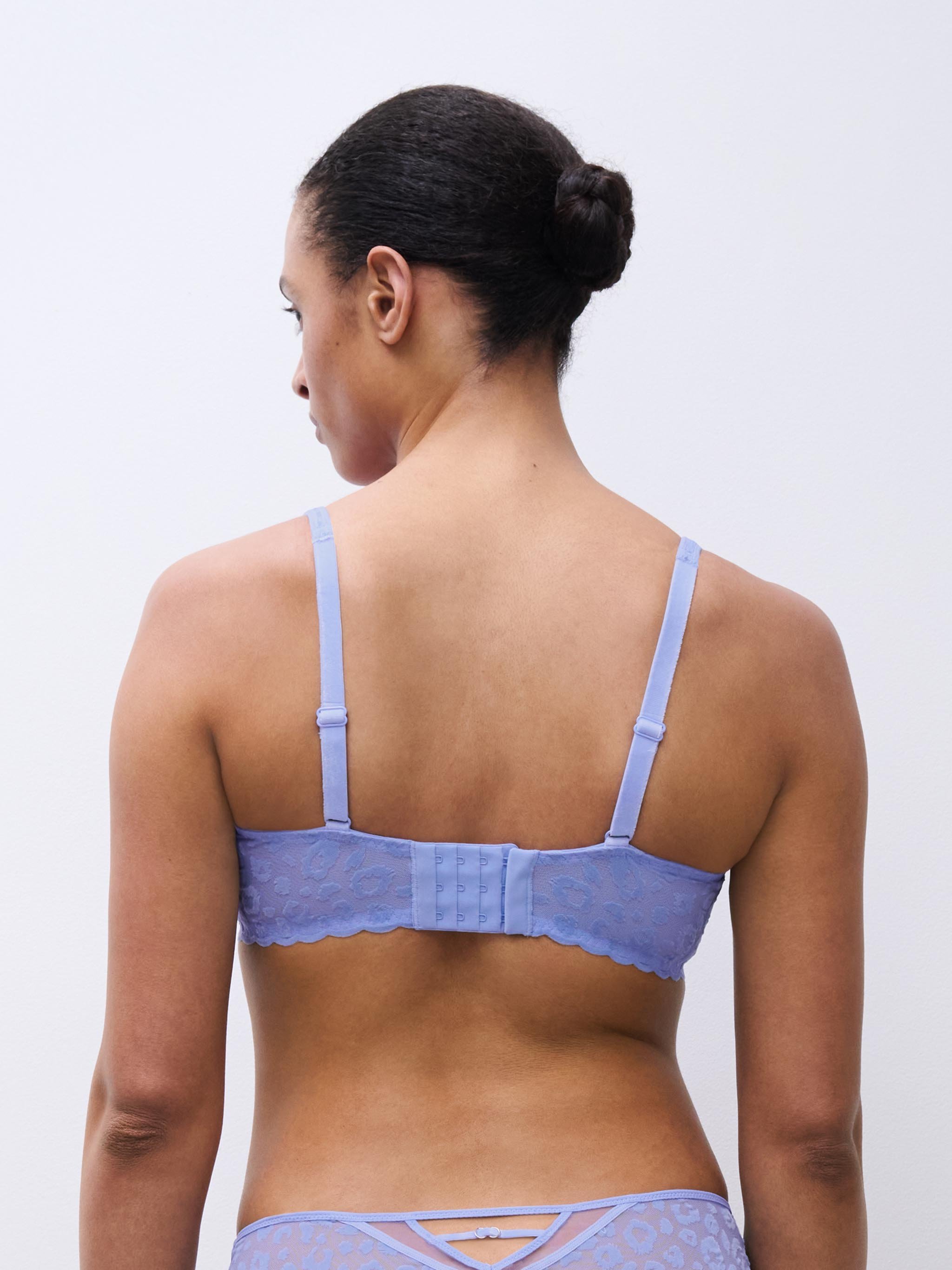 Plunge cup bra CHANTELLE PULP Blue