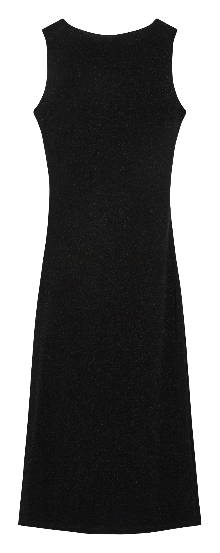 Robe longue sans manches métallisée GRACE ET MILA Noir
