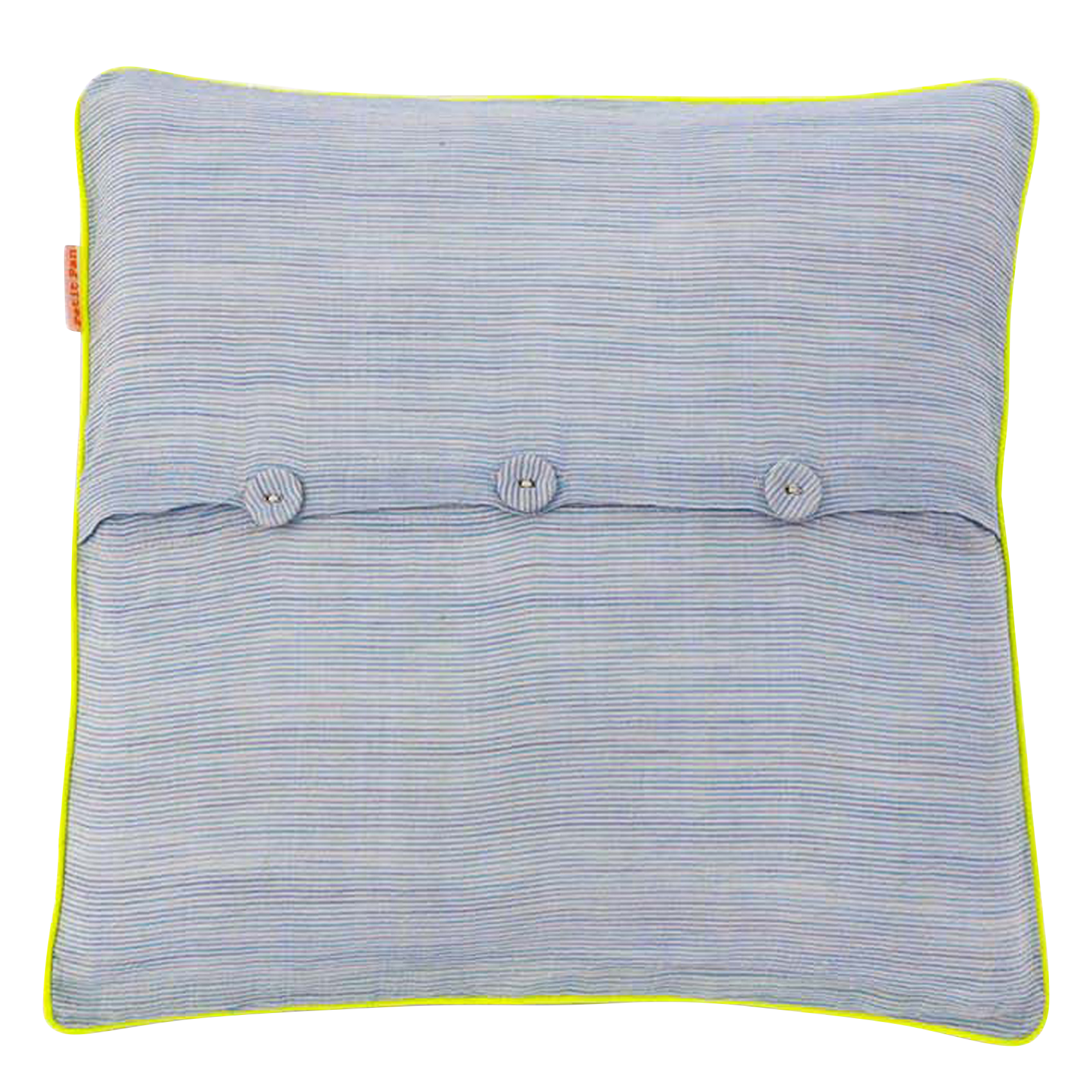 Coussin 45x45 cm imprimé fleuri en coton  PETIT PAN No Color