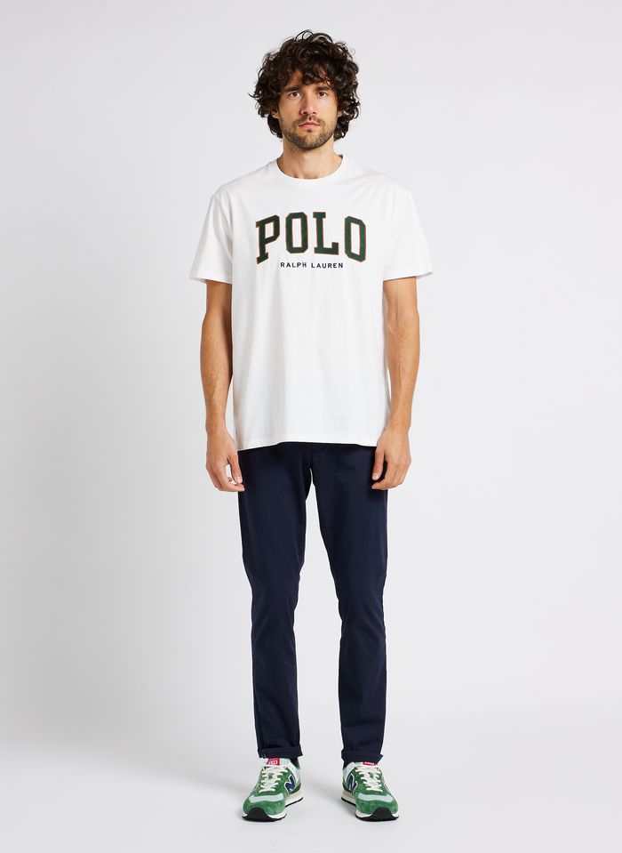 Polo Ralph Lauren Tee-Shirt Col Rond Homme Blanc Tailles s Coloris Blanc