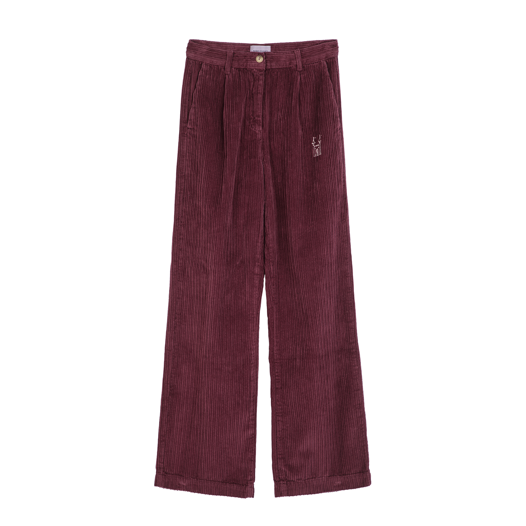 Wijde jeans BOBO CHOSES Rood