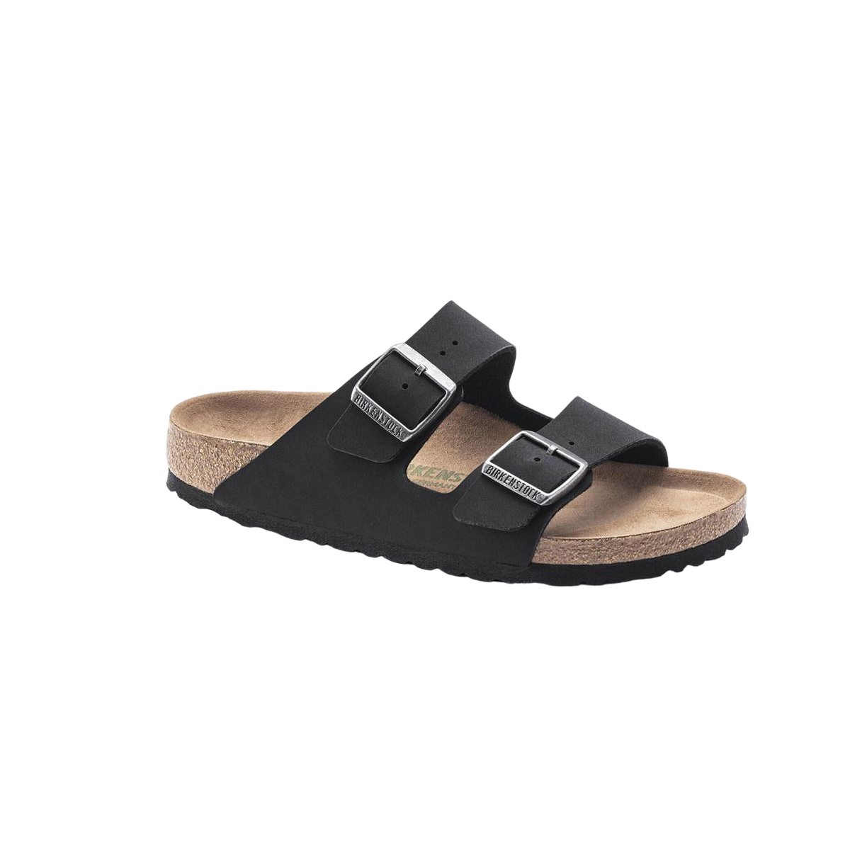 Faux leather sandals BIRKENSTOCK Black