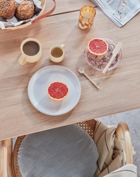 Dessert plate in glass OYOY LIVING DESIGN Pink