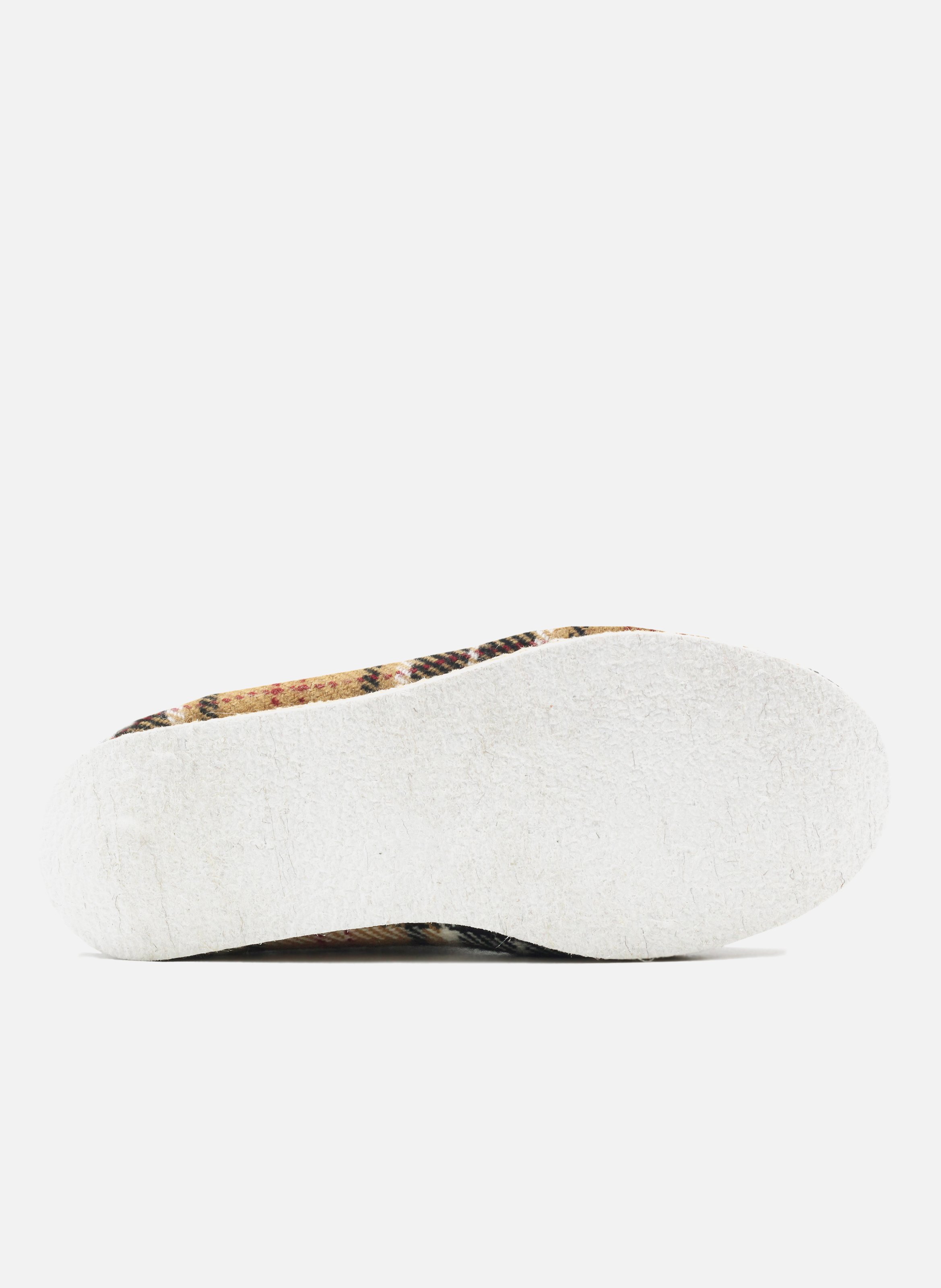 Fabric Charentaise slippers JULES & JENN Beige