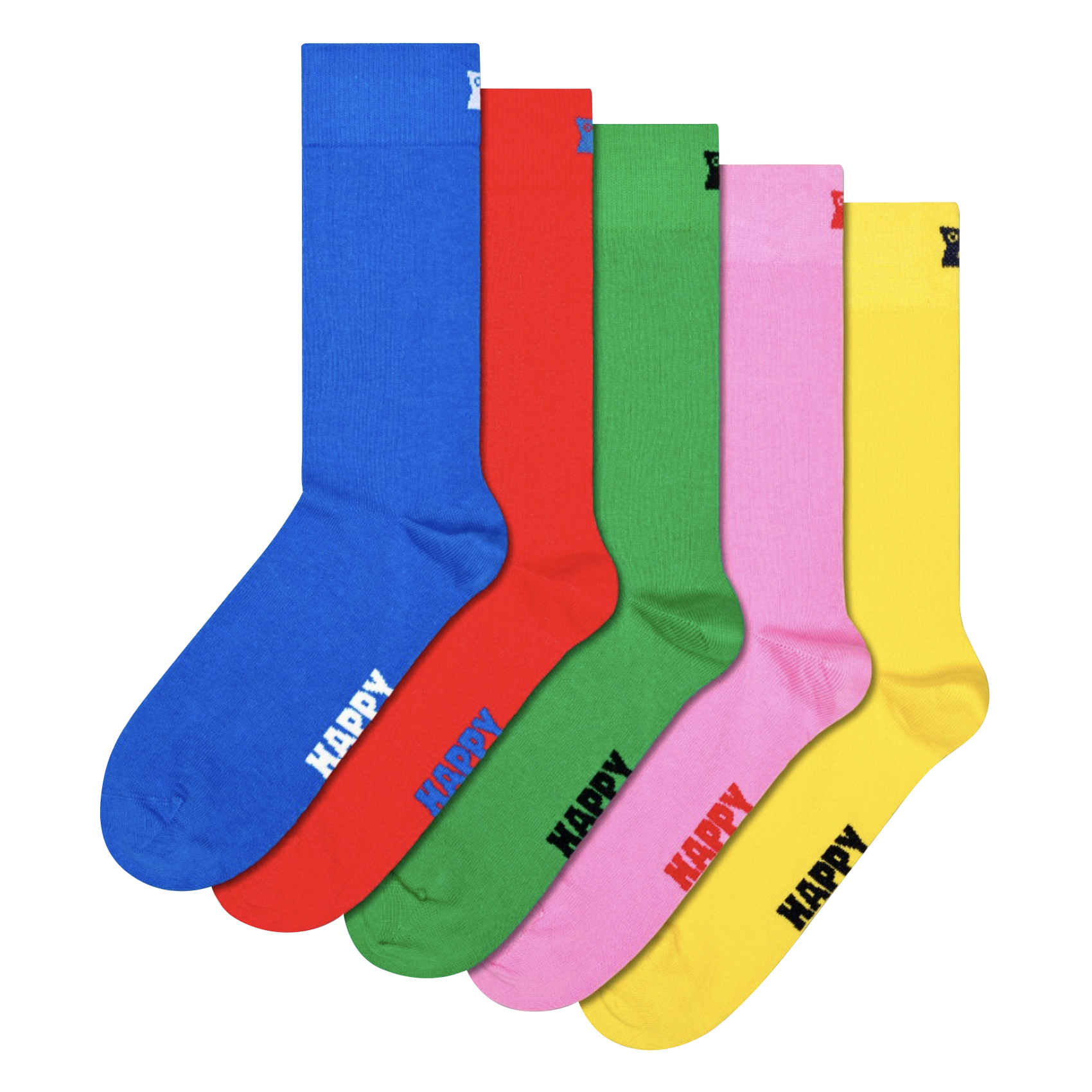 Baumwollsocken mit Logo HAPPY SOCKS Blau